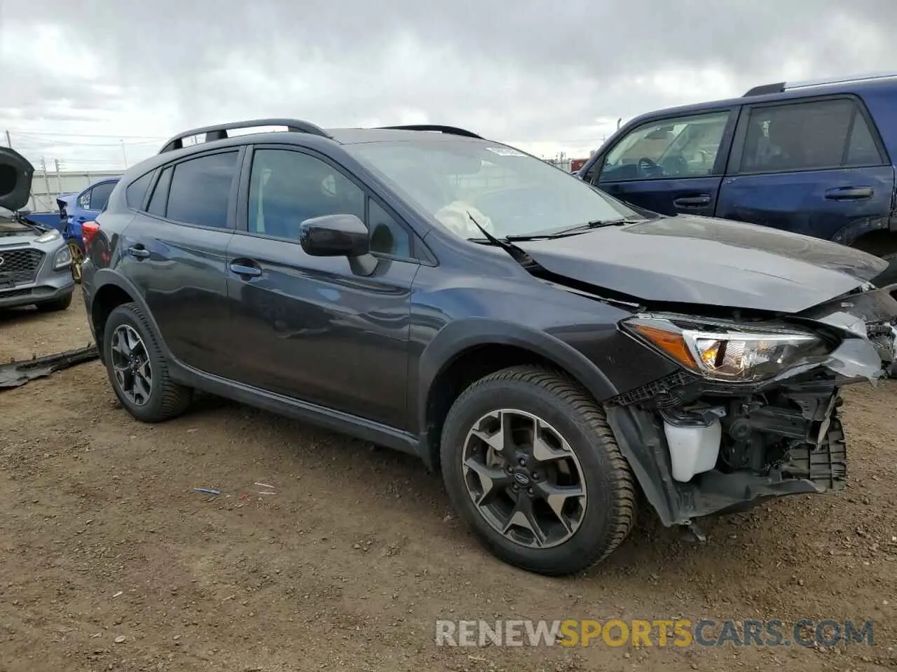 4 Photograph of a damaged car JF2GTAEC4KH316425 SUBARU CROSSTREK 2019