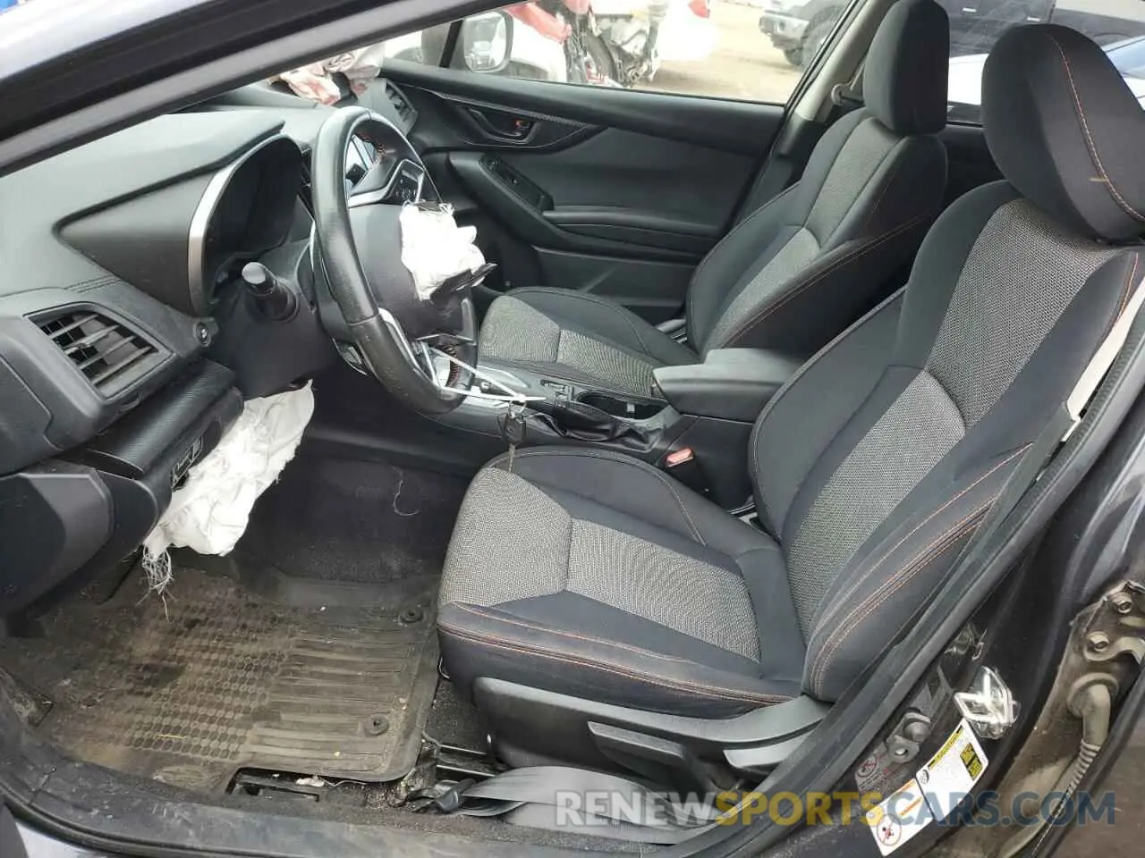 7 Photograph of a damaged car JF2GTAEC4KH316425 SUBARU CROSSTREK 2019