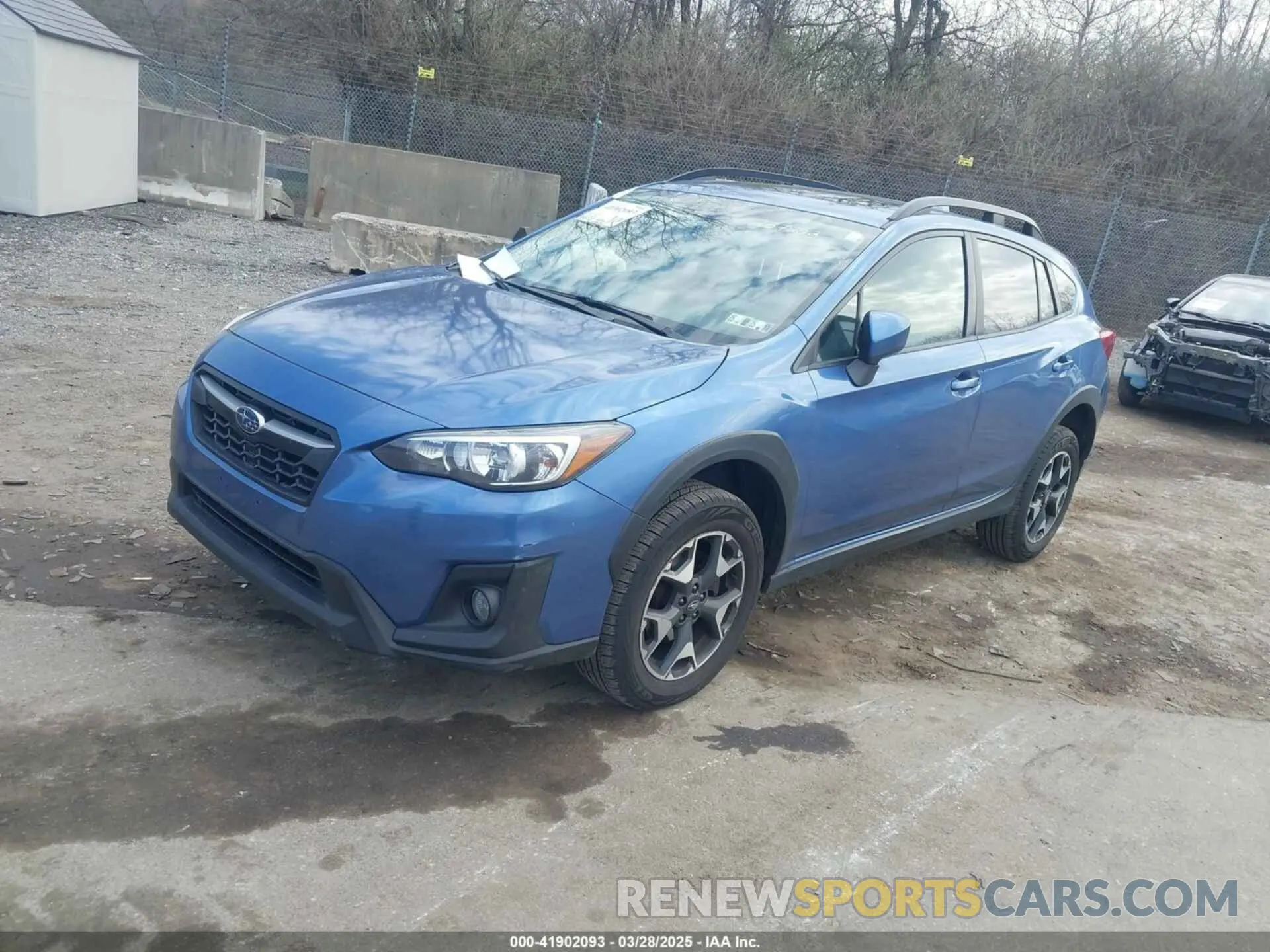 2 Photograph of a damaged car JF2GTAEC5KH237202 SUBARU CROSSTREK 2019