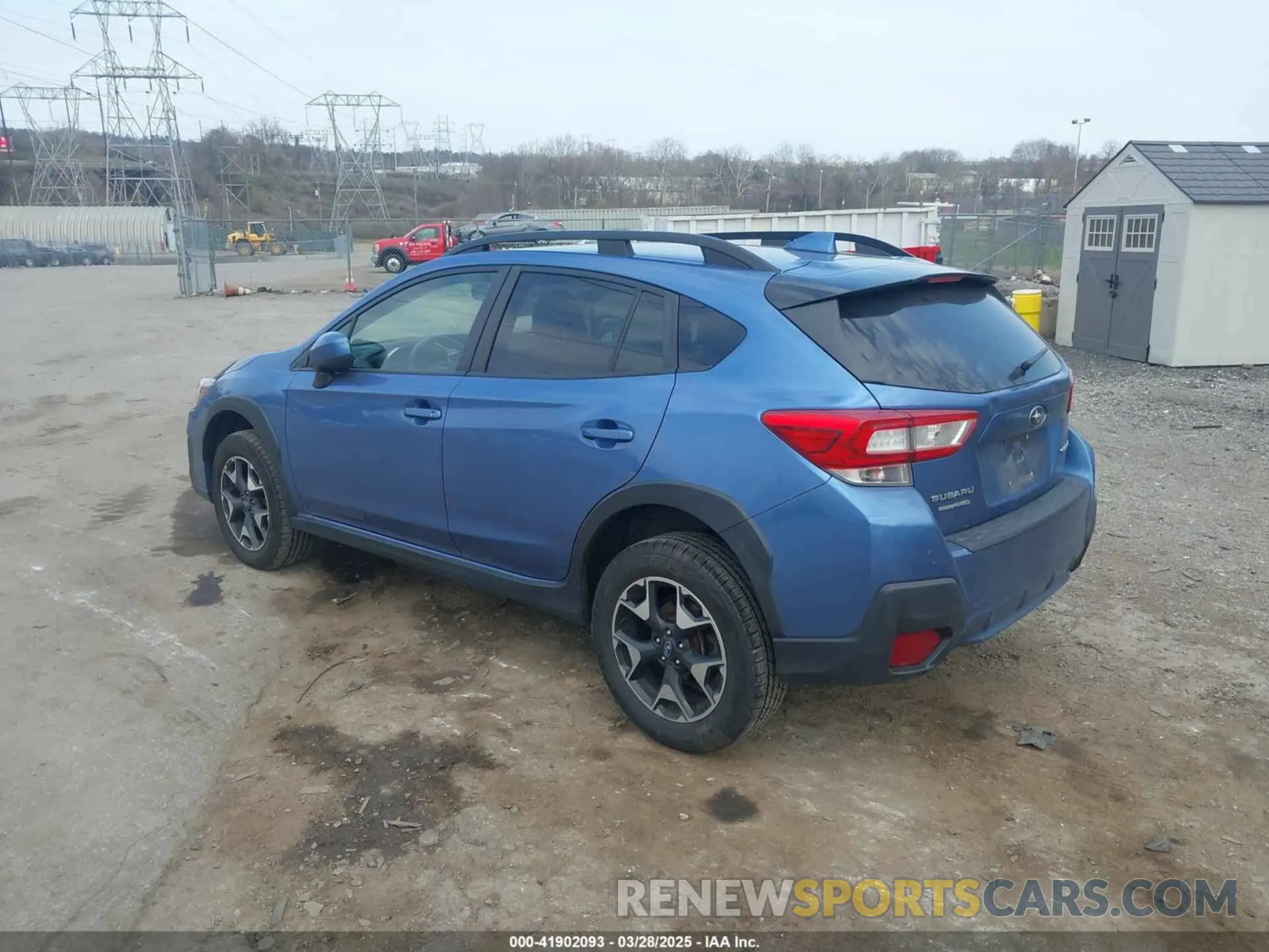 3 Photograph of a damaged car JF2GTAEC5KH237202 SUBARU CROSSTREK 2019