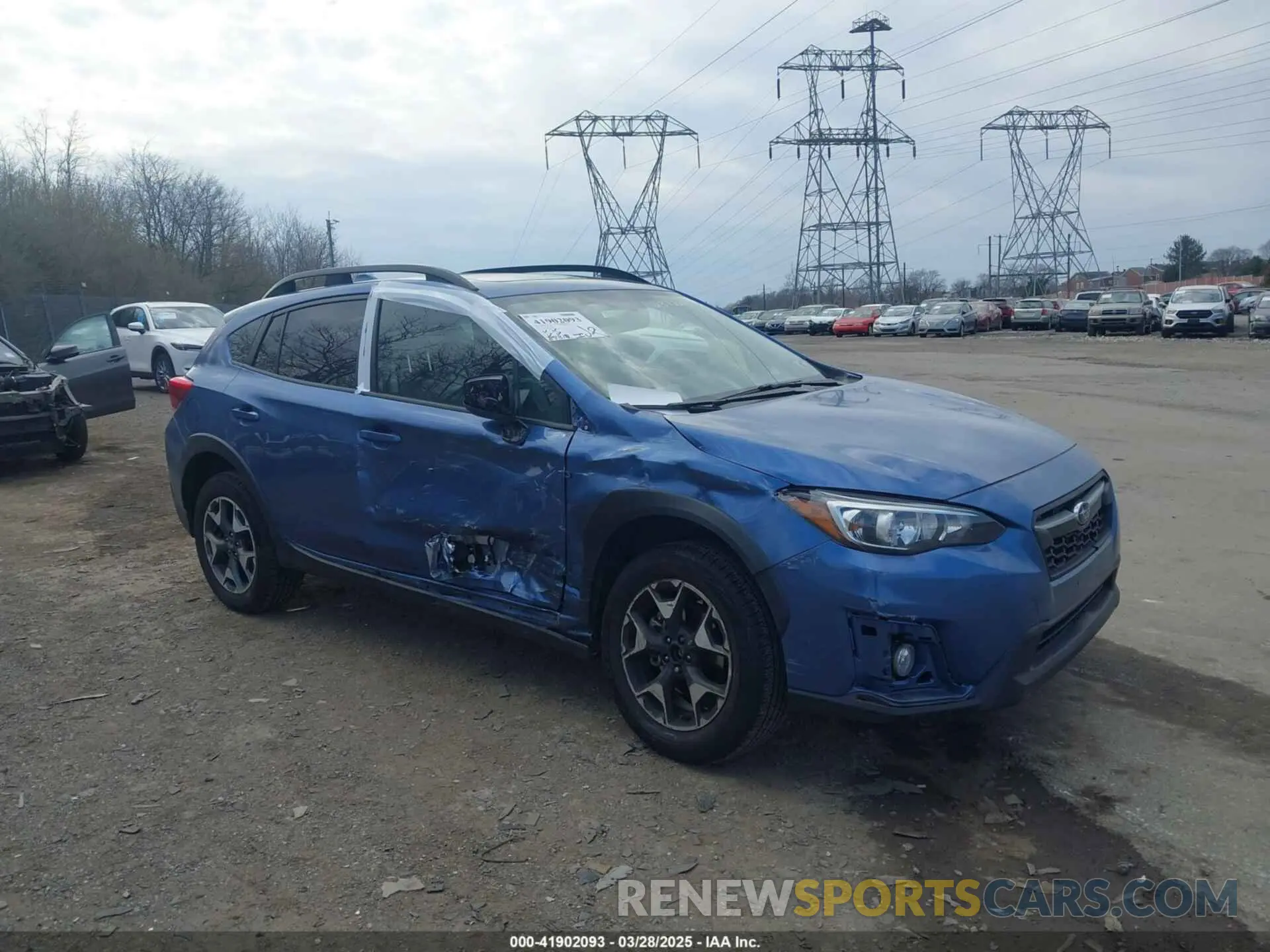 6 Photograph of a damaged car JF2GTAEC5KH237202 SUBARU CROSSTREK 2019
