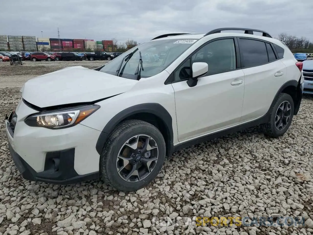 1 Photograph of a damaged car JF2GTAEC5KH310522 SUBARU CROSSTREK 2019