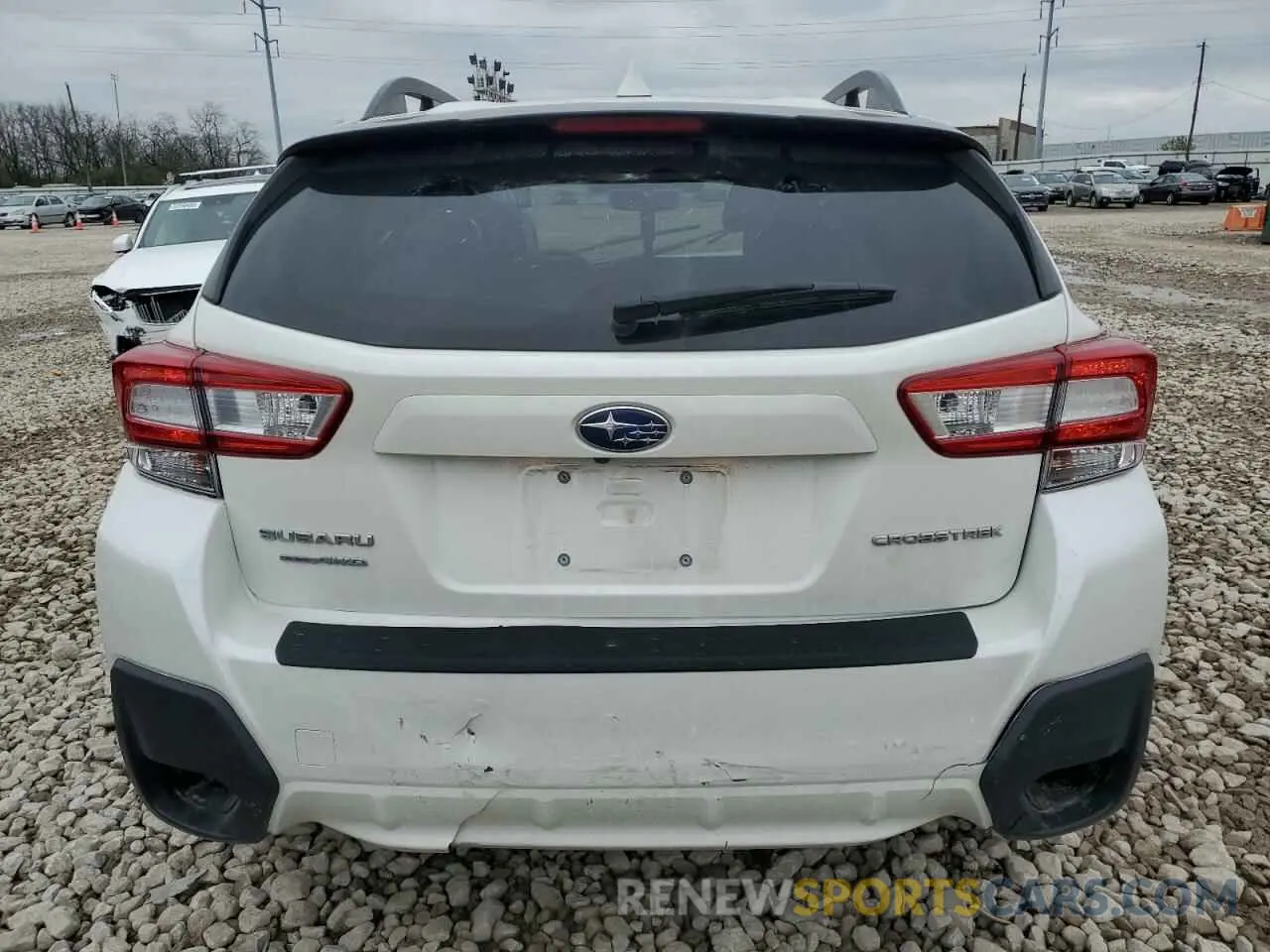 6 Photograph of a damaged car JF2GTAEC5KH310522 SUBARU CROSSTREK 2019