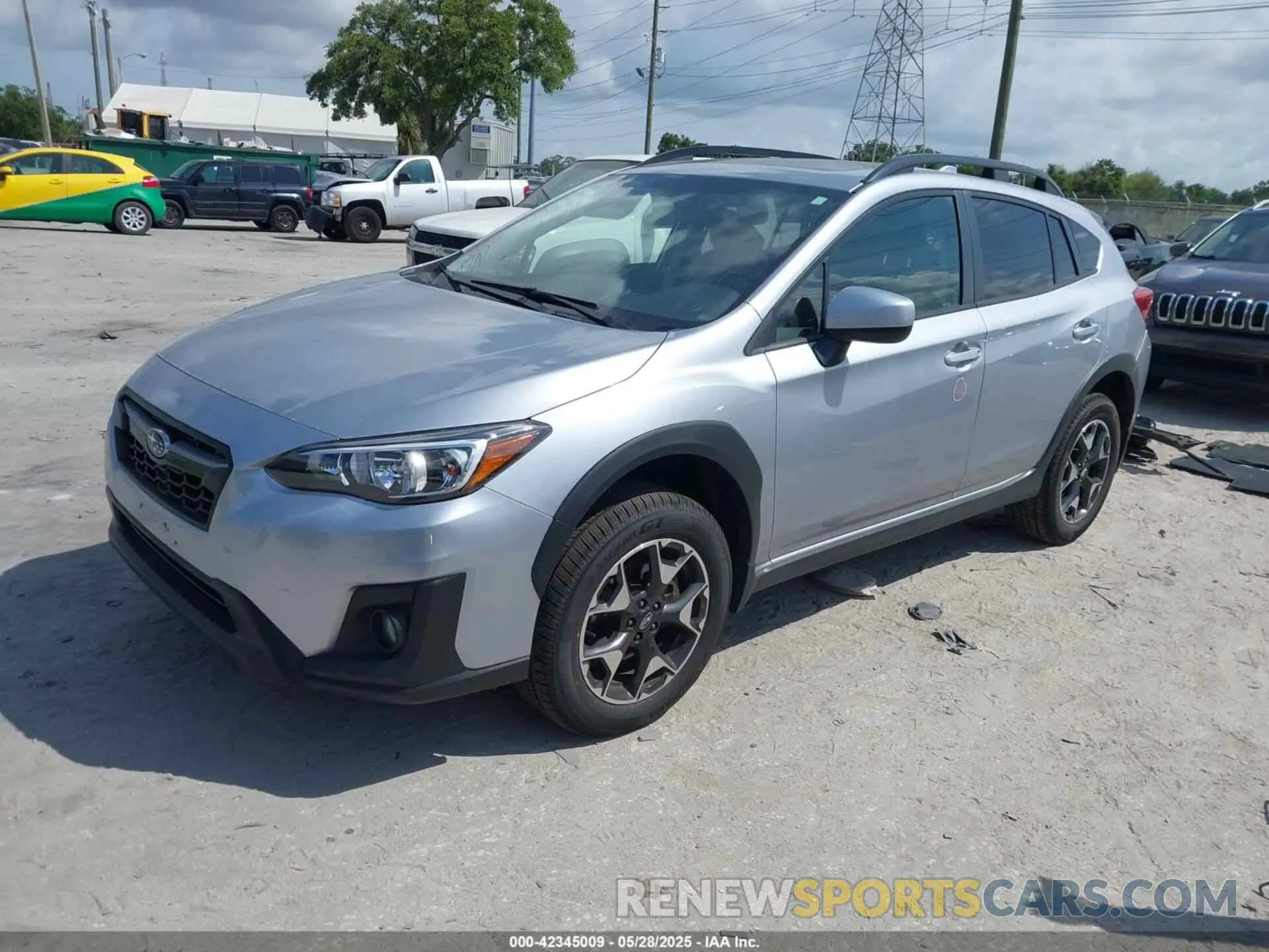 2 Photograph of a damaged car JF2GTAEC5KH336232 SUBARU CROSSTREK 2019