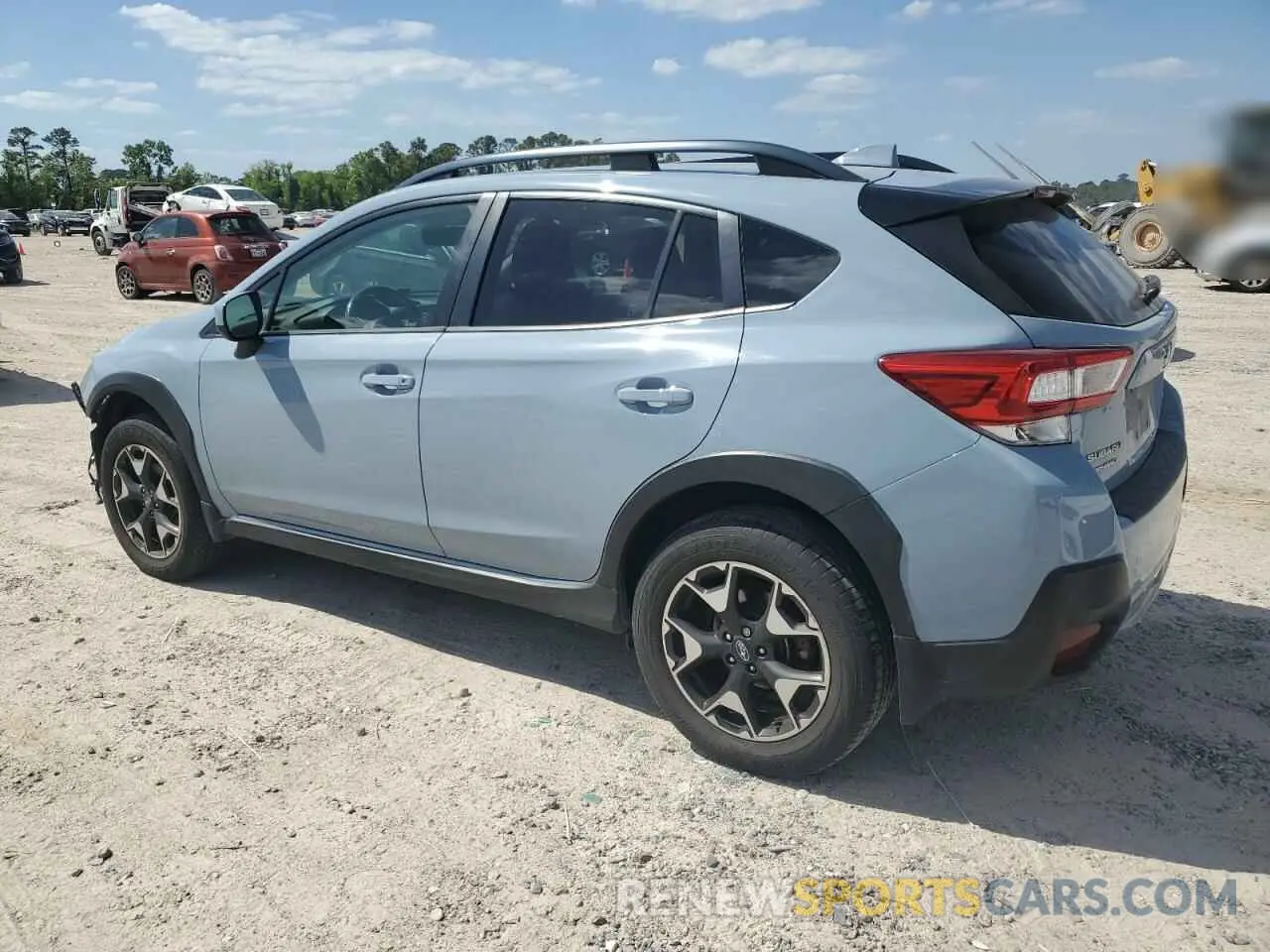 2 Photograph of a damaged car JF2GTAEC5KH393854 SUBARU CROSSTREK 2019