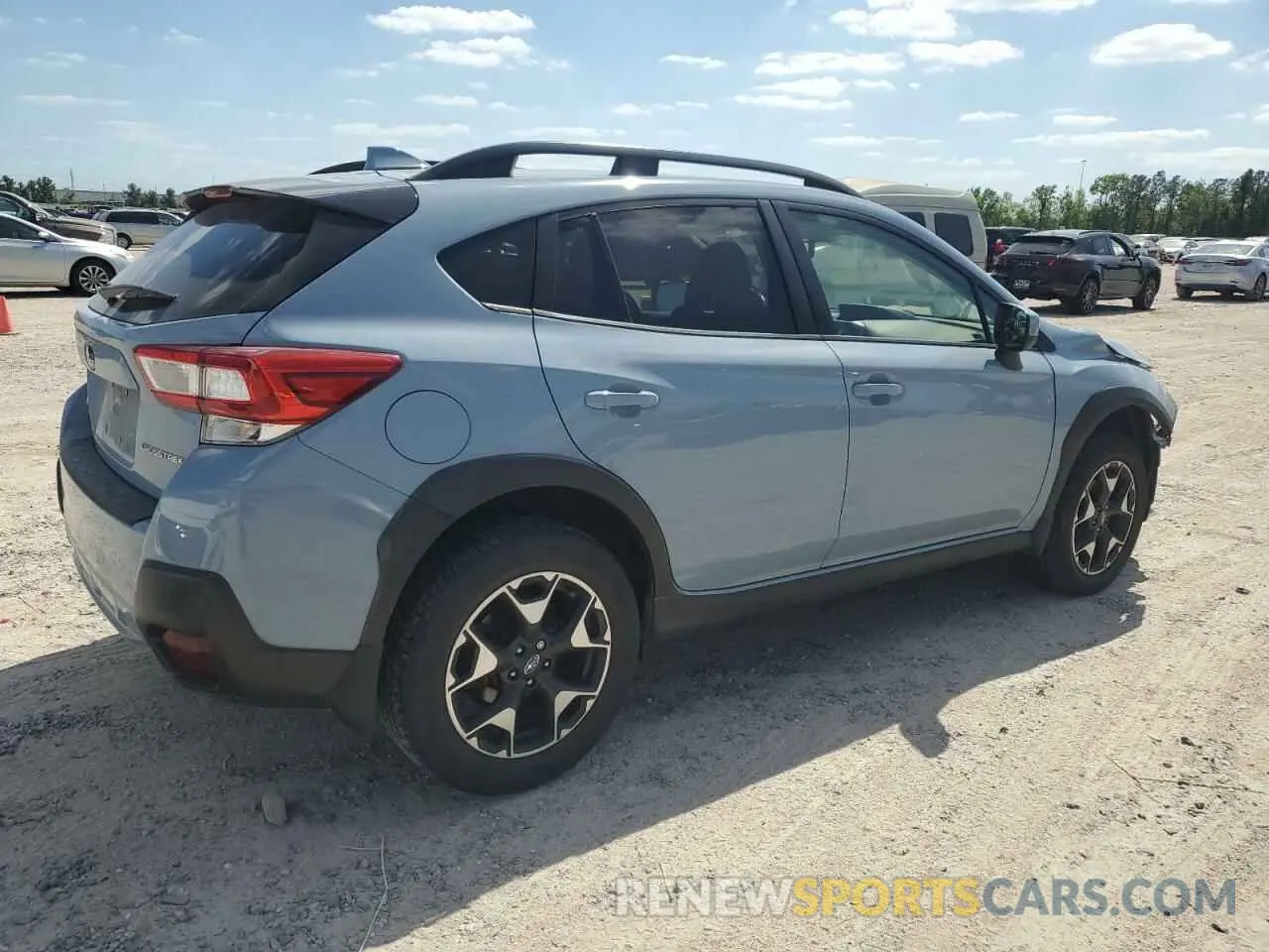 3 Photograph of a damaged car JF2GTAEC5KH393854 SUBARU CROSSTREK 2019