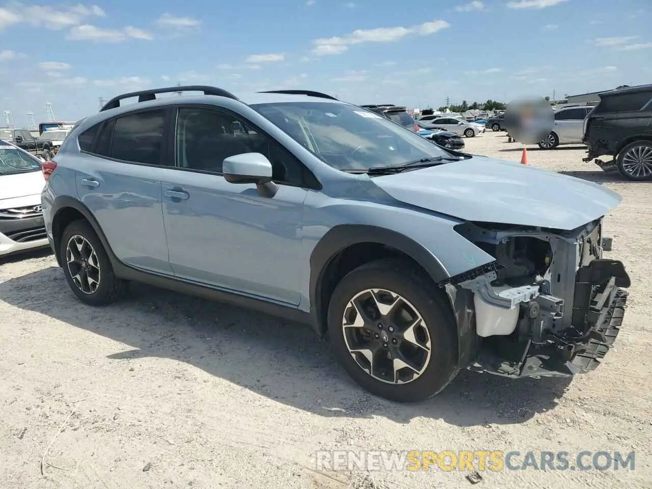 4 Photograph of a damaged car JF2GTAEC5KH393854 SUBARU CROSSTREK 2019