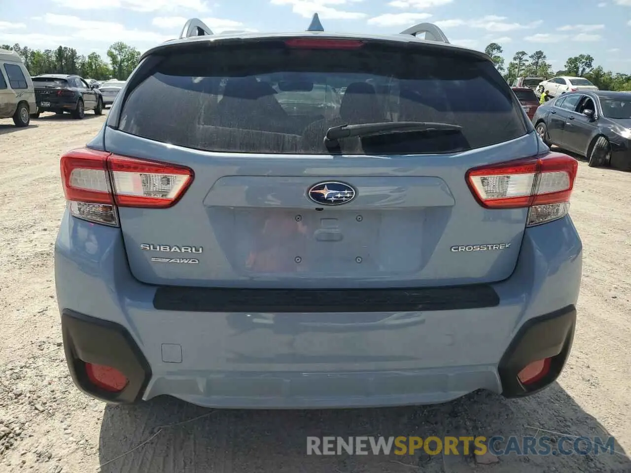 6 Photograph of a damaged car JF2GTAEC5KH393854 SUBARU CROSSTREK 2019
