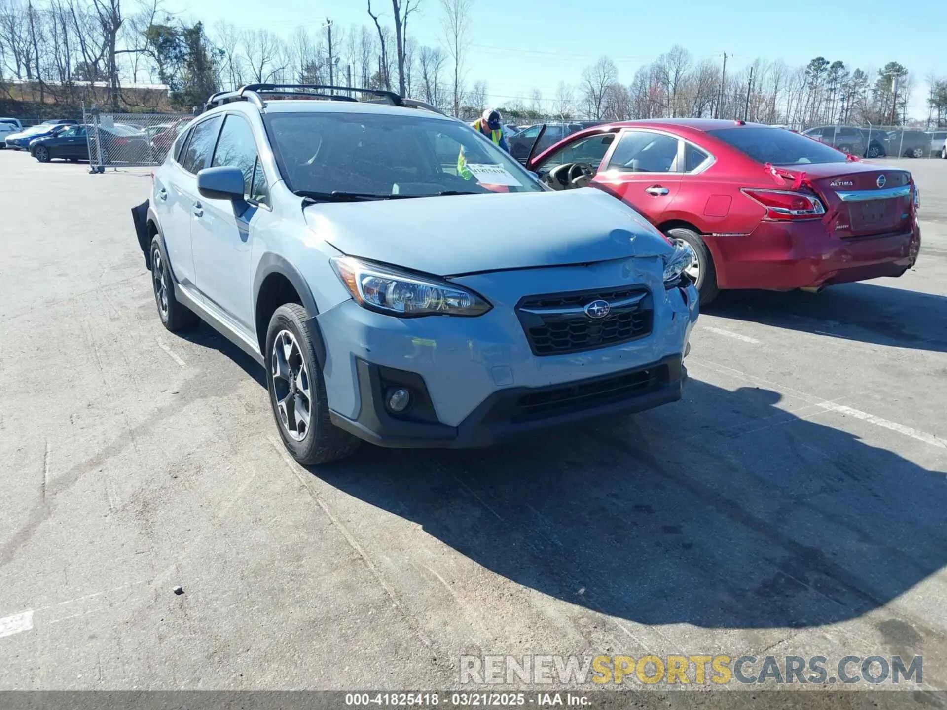 1 Photograph of a damaged car JF2GTAEC6K8266255 SUBARU CROSSTREK 2019