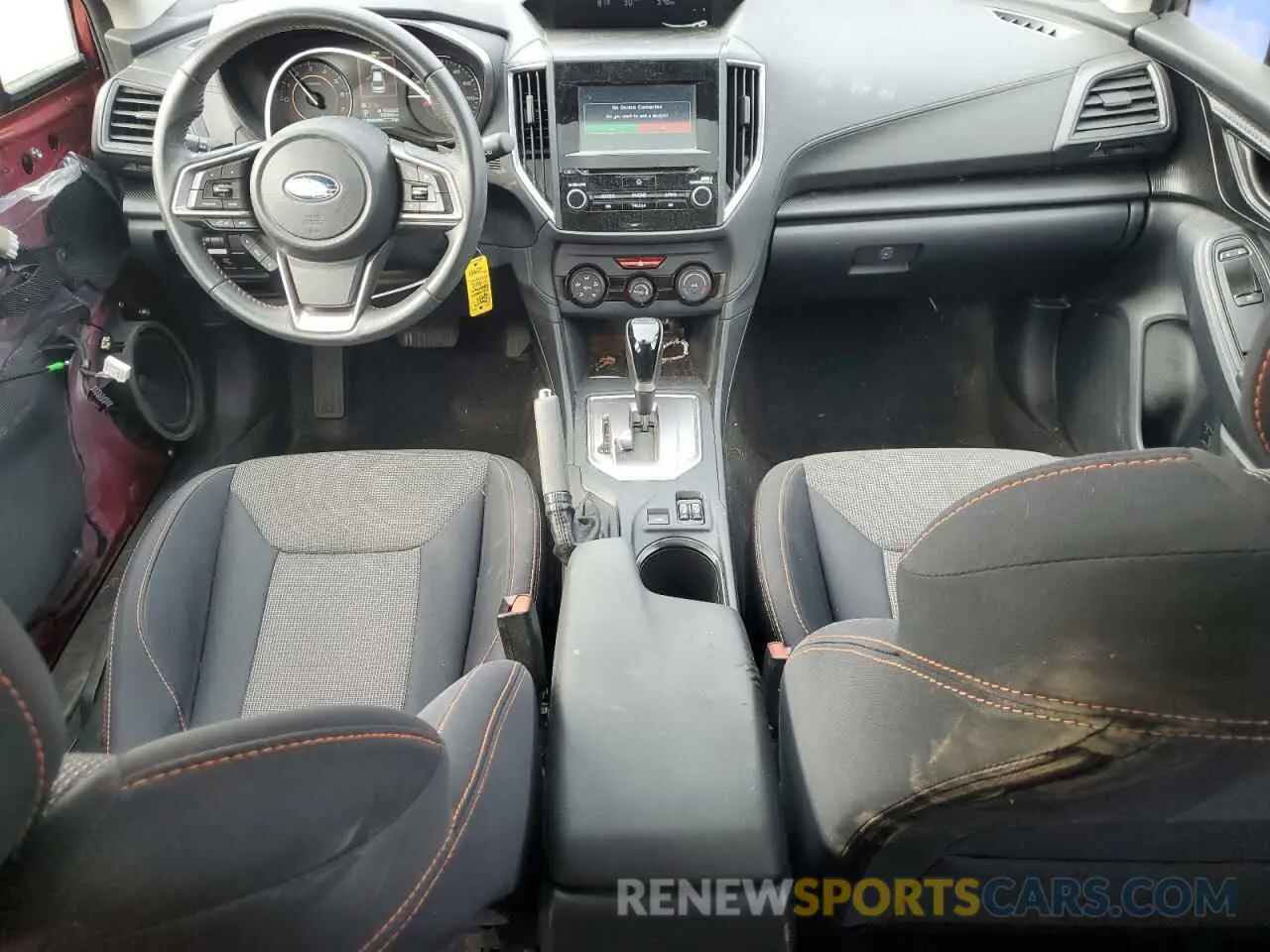 8 Photograph of a damaged car JF2GTAEC6KH258625 SUBARU CROSSTREK 2019