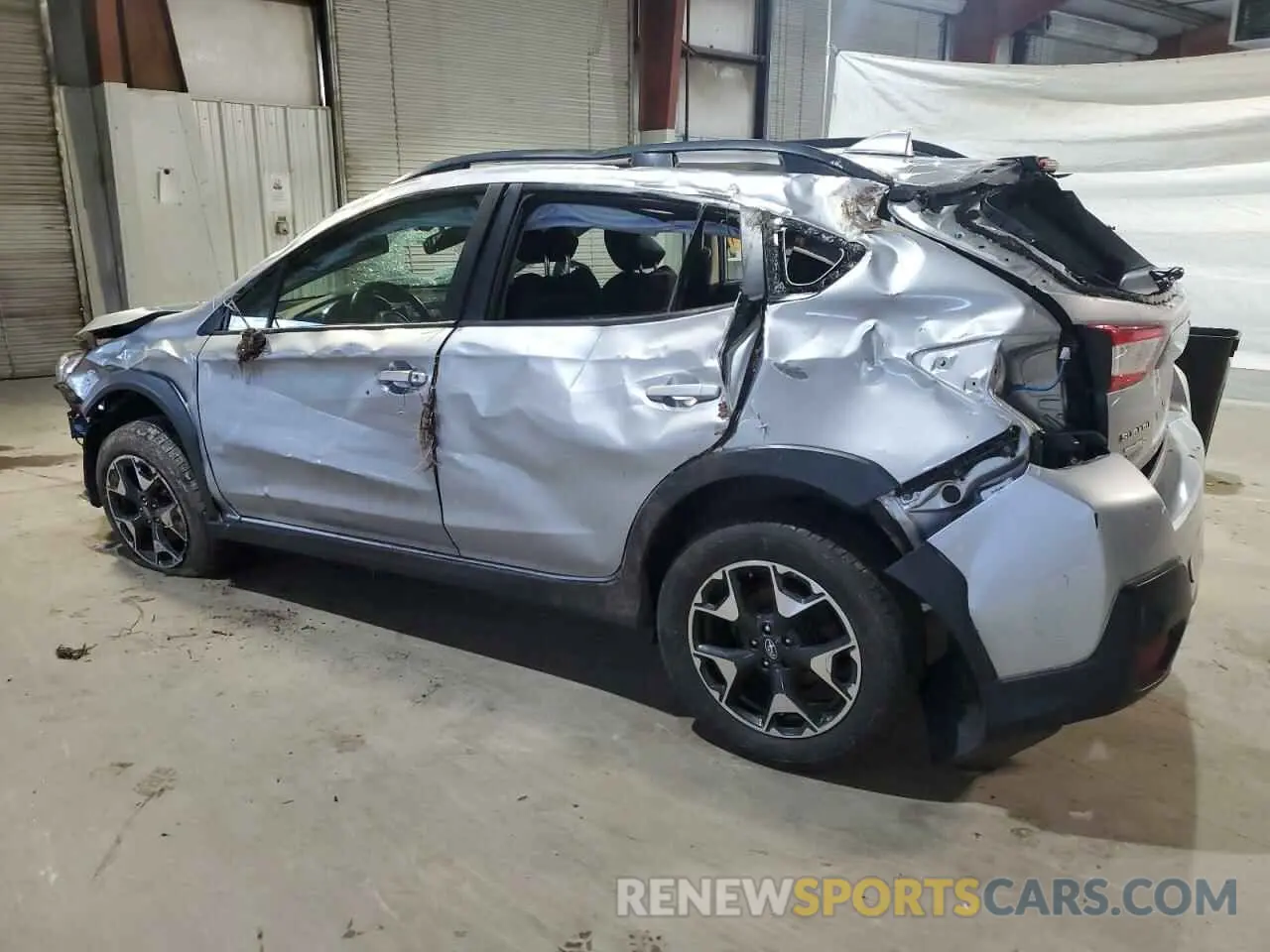 2 Photograph of a damaged car JF2GTAEC6KH287431 SUBARU CROSSTREK 2019