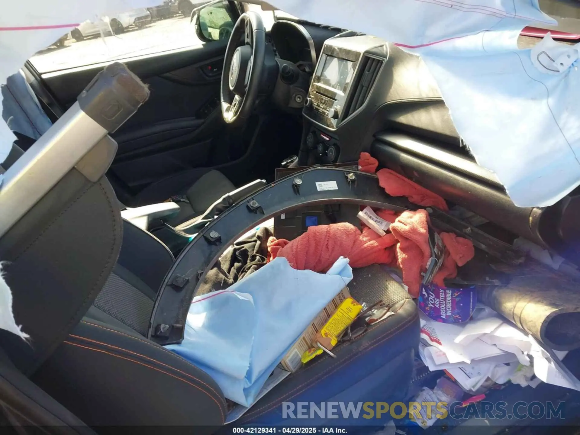 5 Photograph of a damaged car JF2GTAEC6KH329919 SUBARU CROSSTREK 2019
