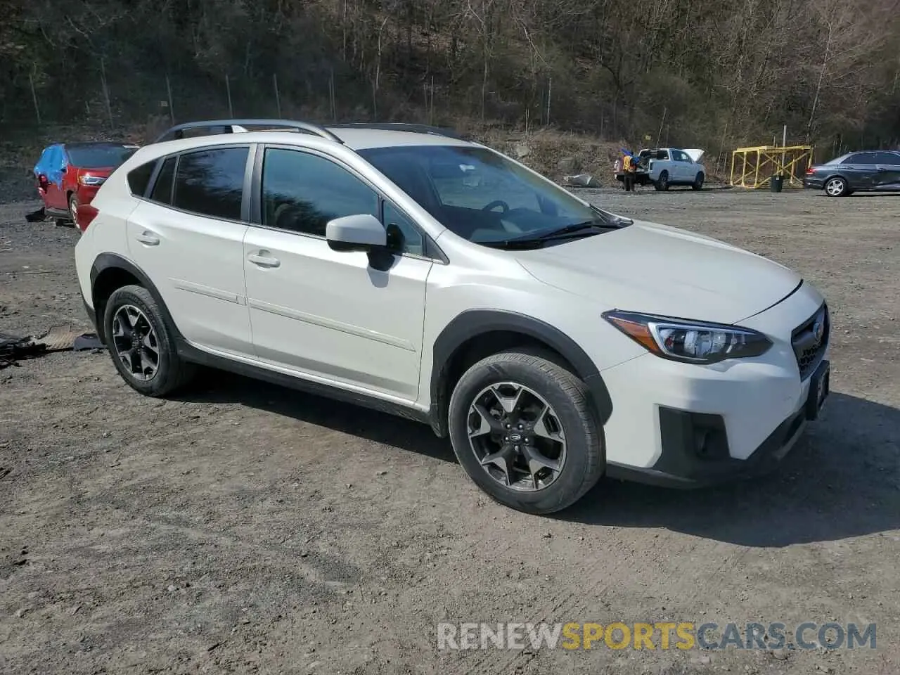 4 Photograph of a damaged car JF2GTAEC6KH338216 SUBARU CROSSTREK 2019