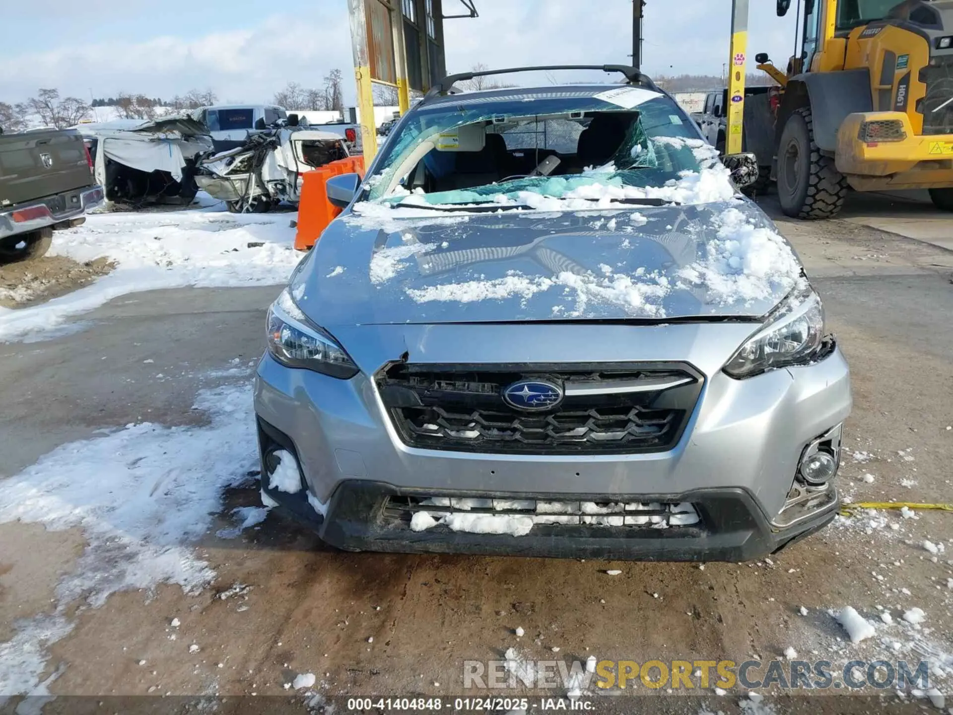 11 Photograph of a damaged car JF2GTAEC6KH341455 SUBARU CROSSTREK 2019