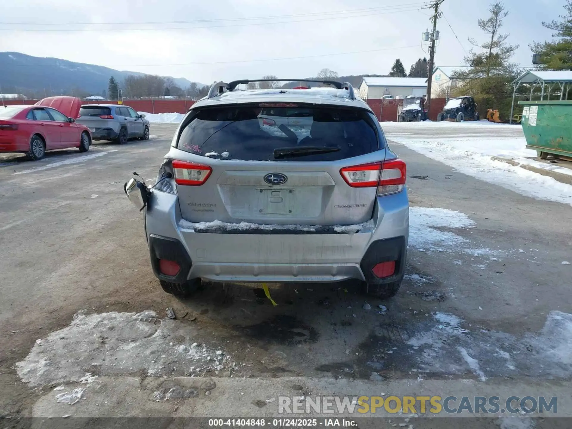 15 Photograph of a damaged car JF2GTAEC6KH341455 SUBARU CROSSTREK 2019