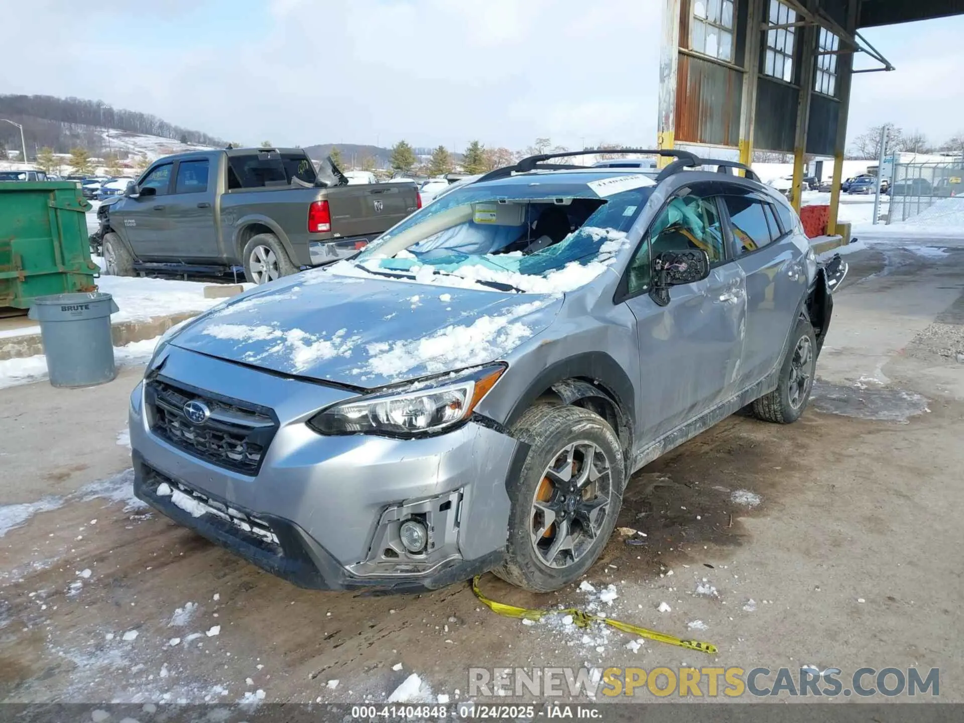 6 Photograph of a damaged car JF2GTAEC6KH341455 SUBARU CROSSTREK 2019
