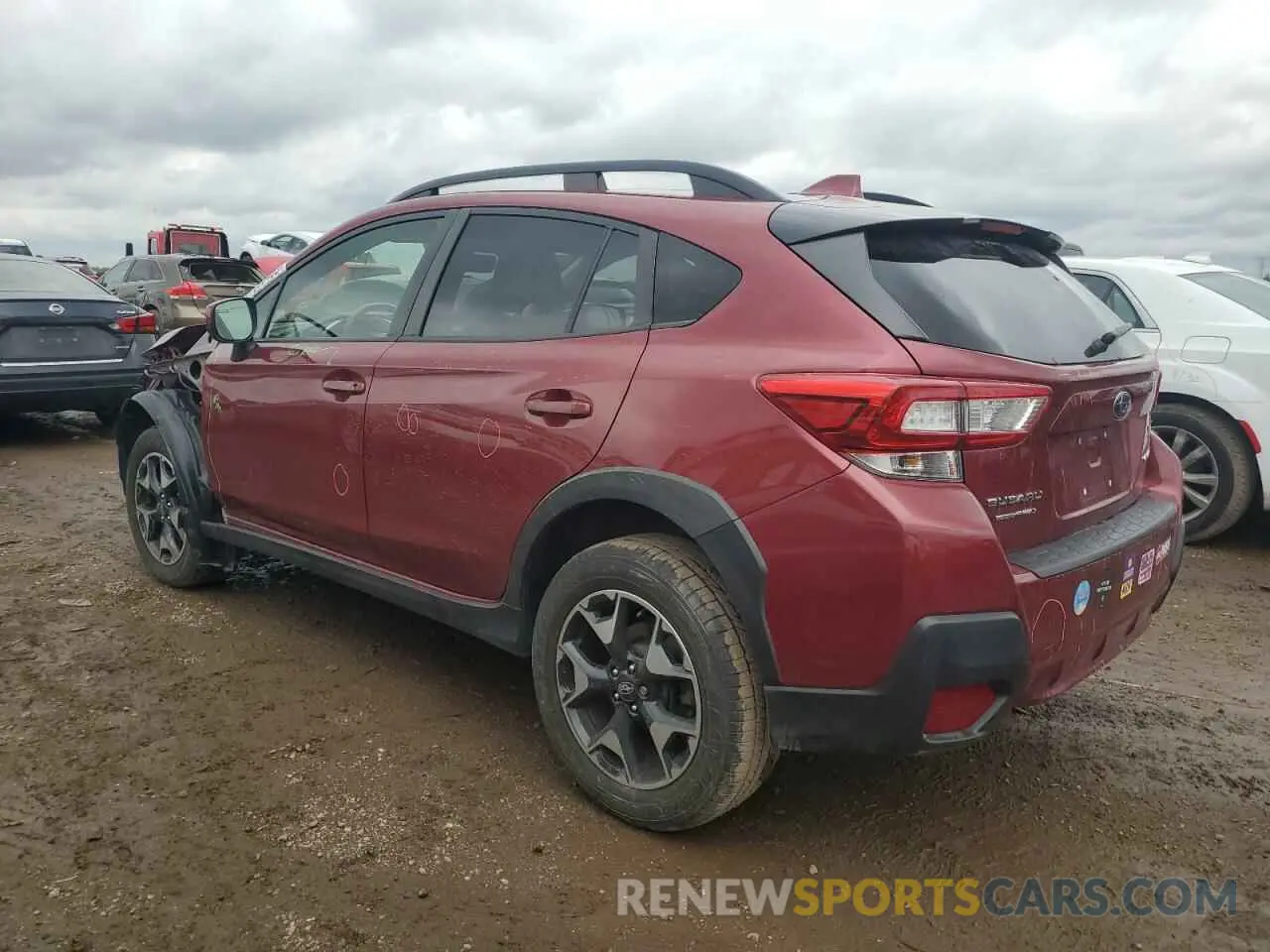 2 Photograph of a damaged car JF2GTAEC6KH350379 SUBARU CROSSTREK 2019