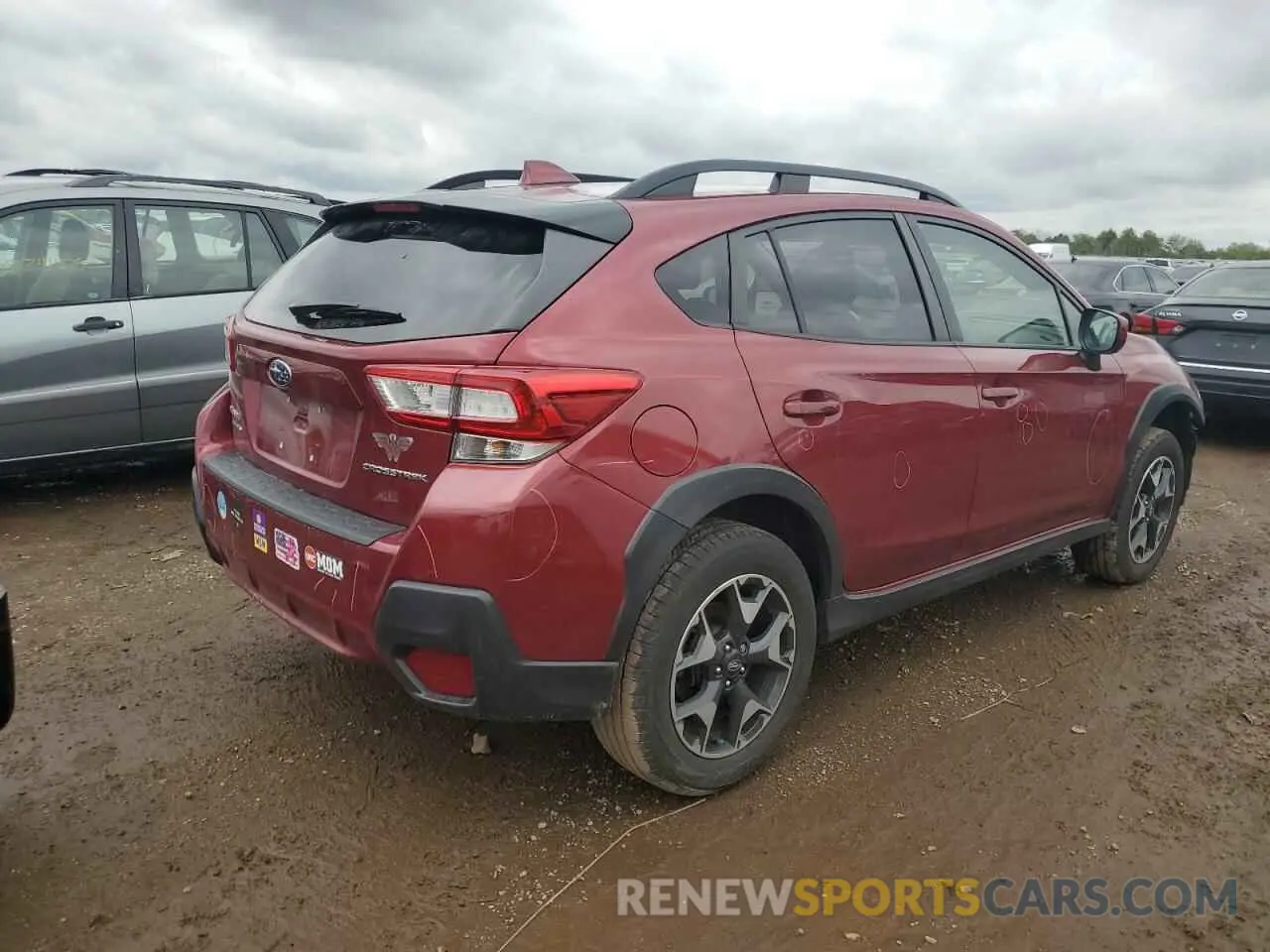 3 Photograph of a damaged car JF2GTAEC6KH350379 SUBARU CROSSTREK 2019
