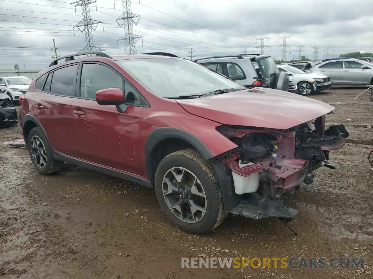4 Photograph of a damaged car JF2GTAEC6KH350379 SUBARU CROSSTREK 2019