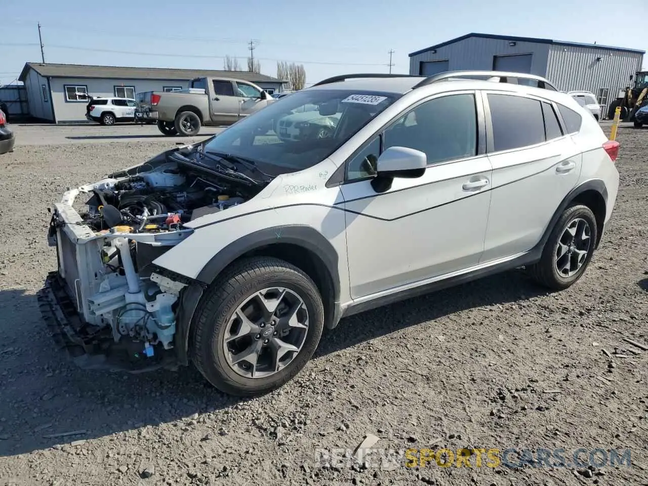 1 Photograph of a damaged car JF2GTAEC7K8323336 SUBARU CROSSTREK 2019