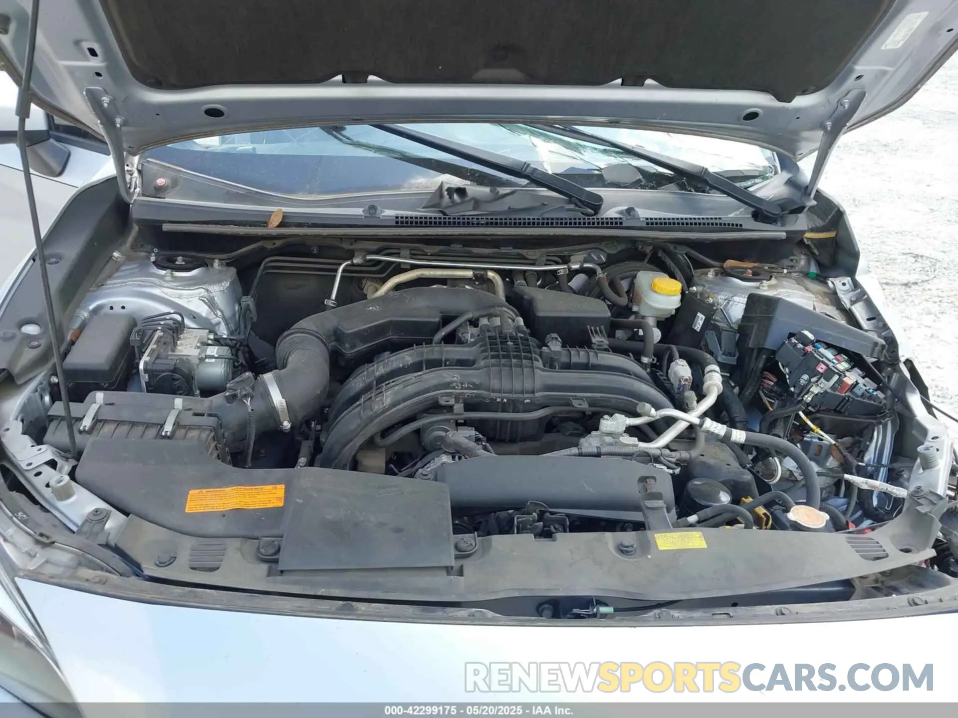 10 Photograph of a damaged car JF2GTAEC7KH253725 SUBARU CROSSTREK 2019
