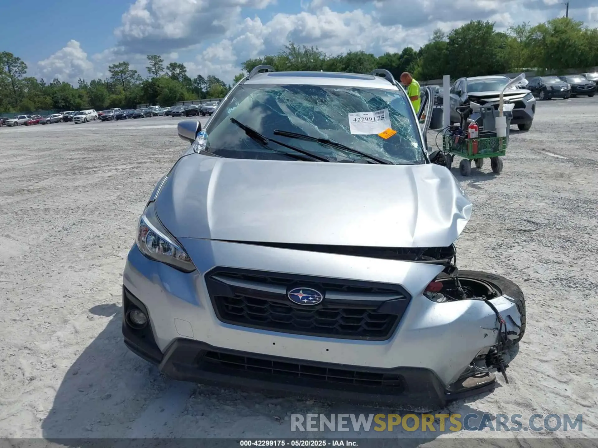 11 Photograph of a damaged car JF2GTAEC7KH253725 SUBARU CROSSTREK 2019