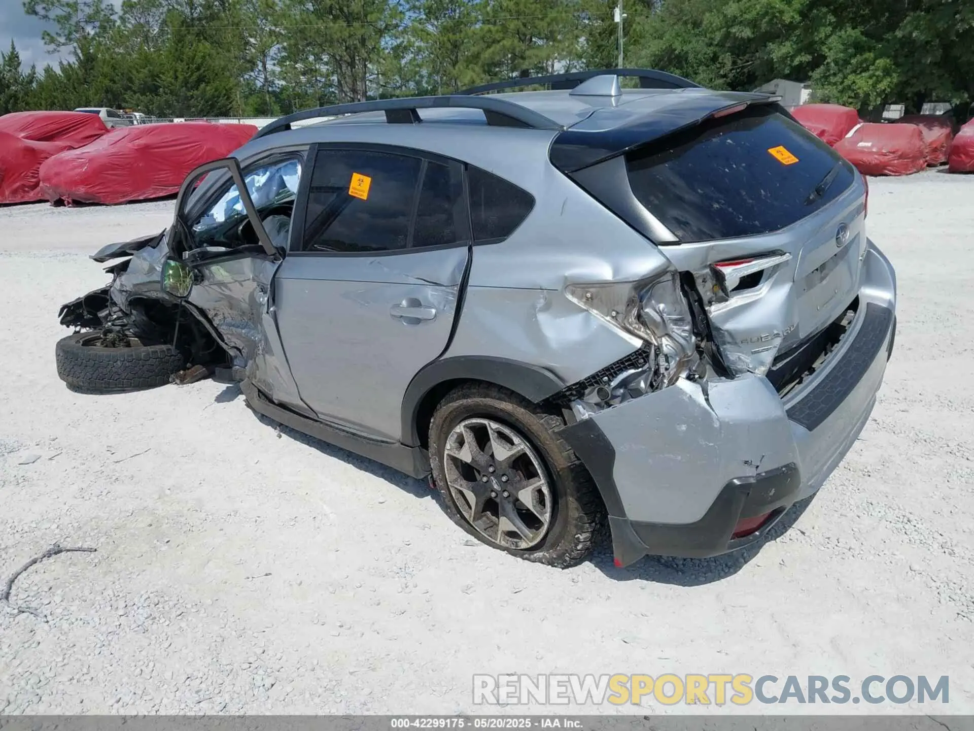 3 Photograph of a damaged car JF2GTAEC7KH253725 SUBARU CROSSTREK 2019