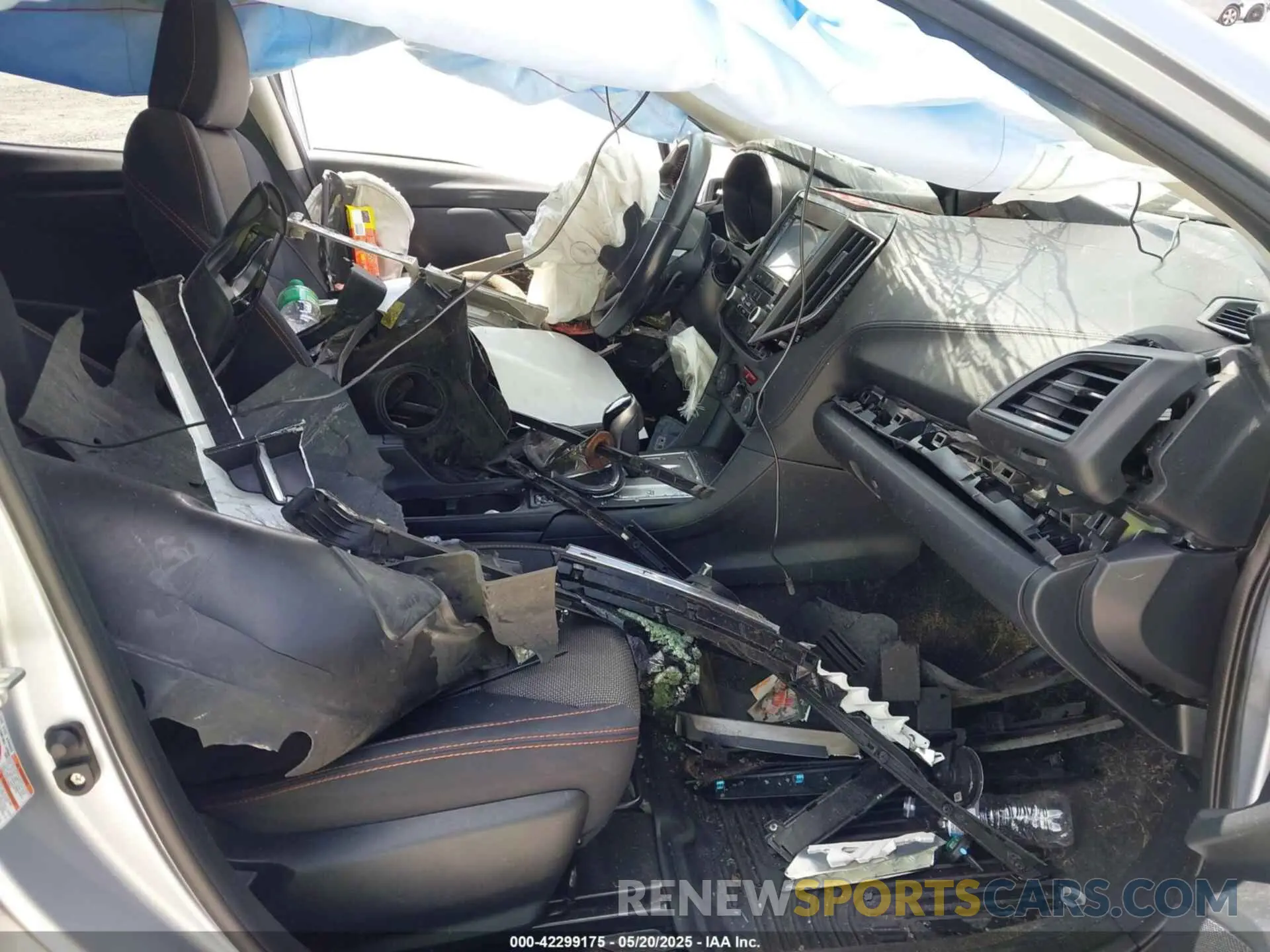 5 Photograph of a damaged car JF2GTAEC7KH253725 SUBARU CROSSTREK 2019