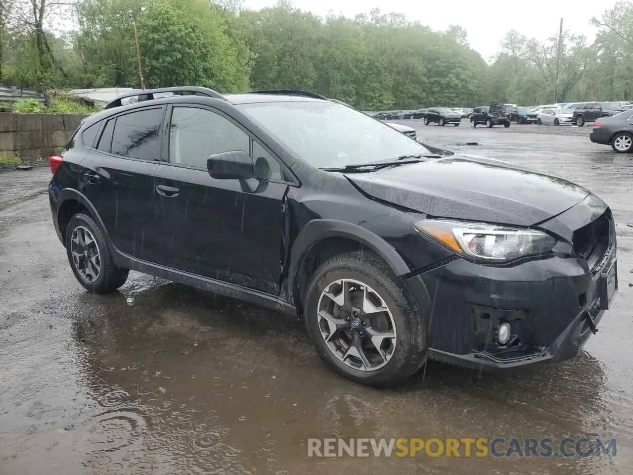 4 Photograph of a damaged car JF2GTAEC7KH299216 SUBARU CROSSTREK 2019