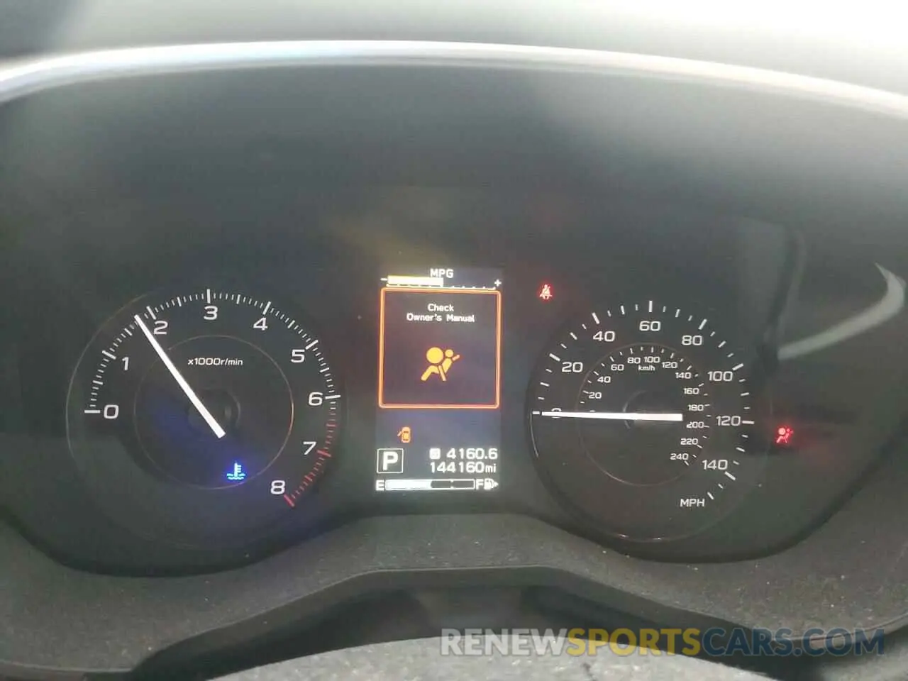 9 Photograph of a damaged car JF2GTAEC7KH299216 SUBARU CROSSTREK 2019