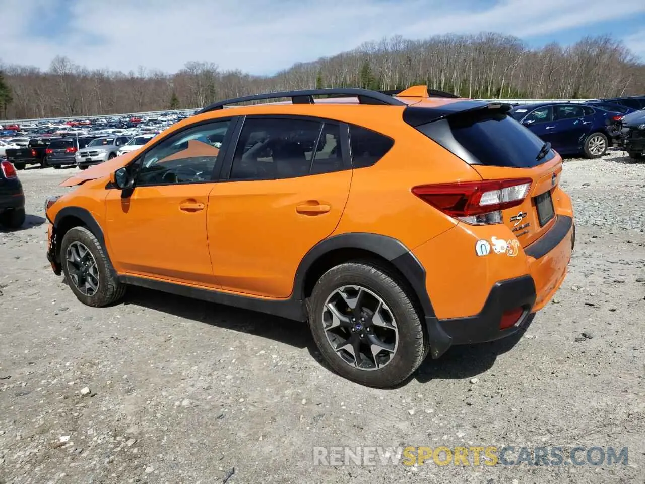 2 Photograph of a damaged car JF2GTAEC8K8236304 SUBARU CROSSTREK 2019