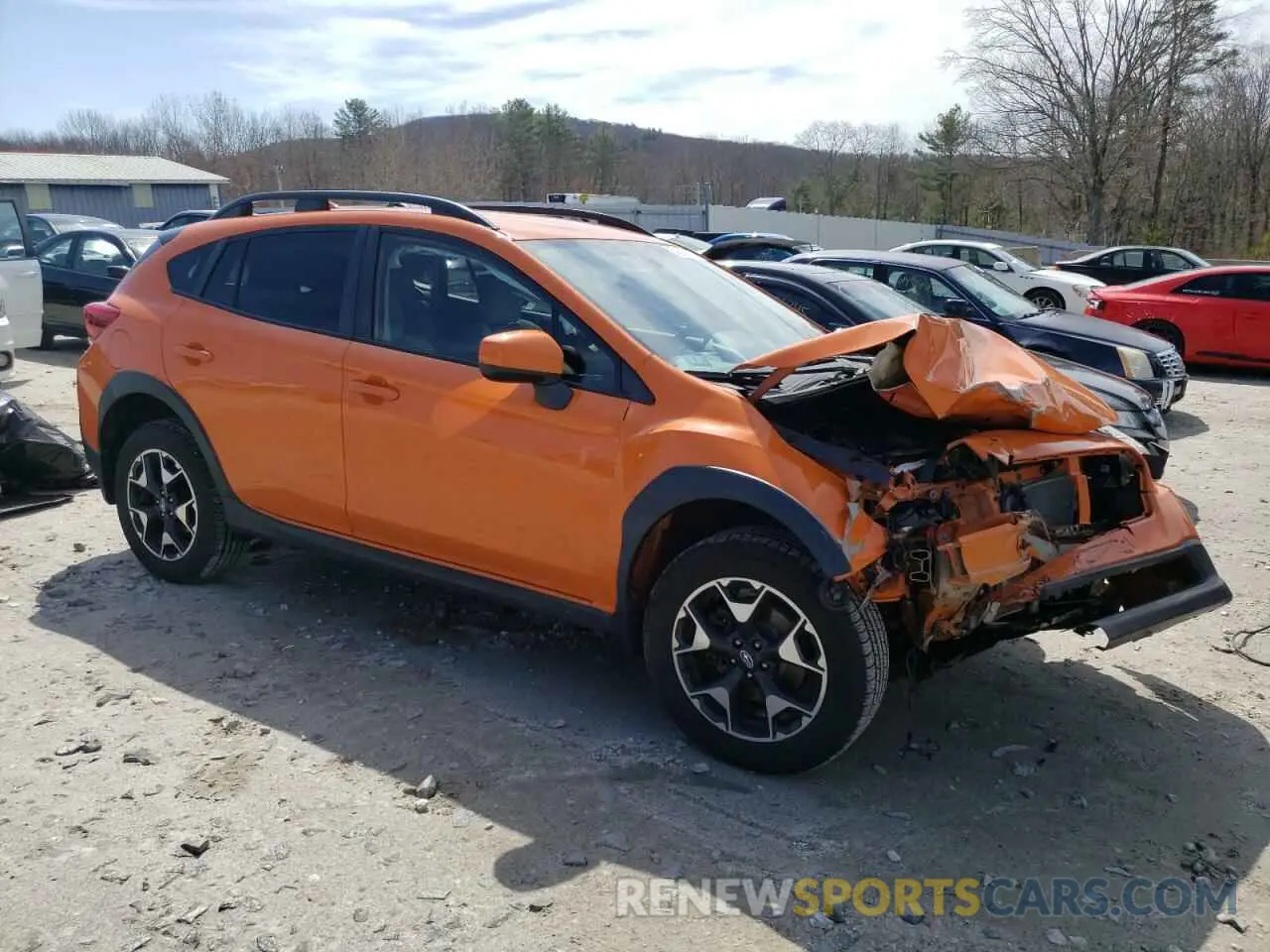 4 Photograph of a damaged car JF2GTAEC8K8236304 SUBARU CROSSTREK 2019
