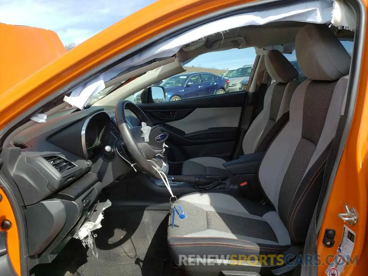 7 Photograph of a damaged car JF2GTAEC8K8236304 SUBARU CROSSTREK 2019