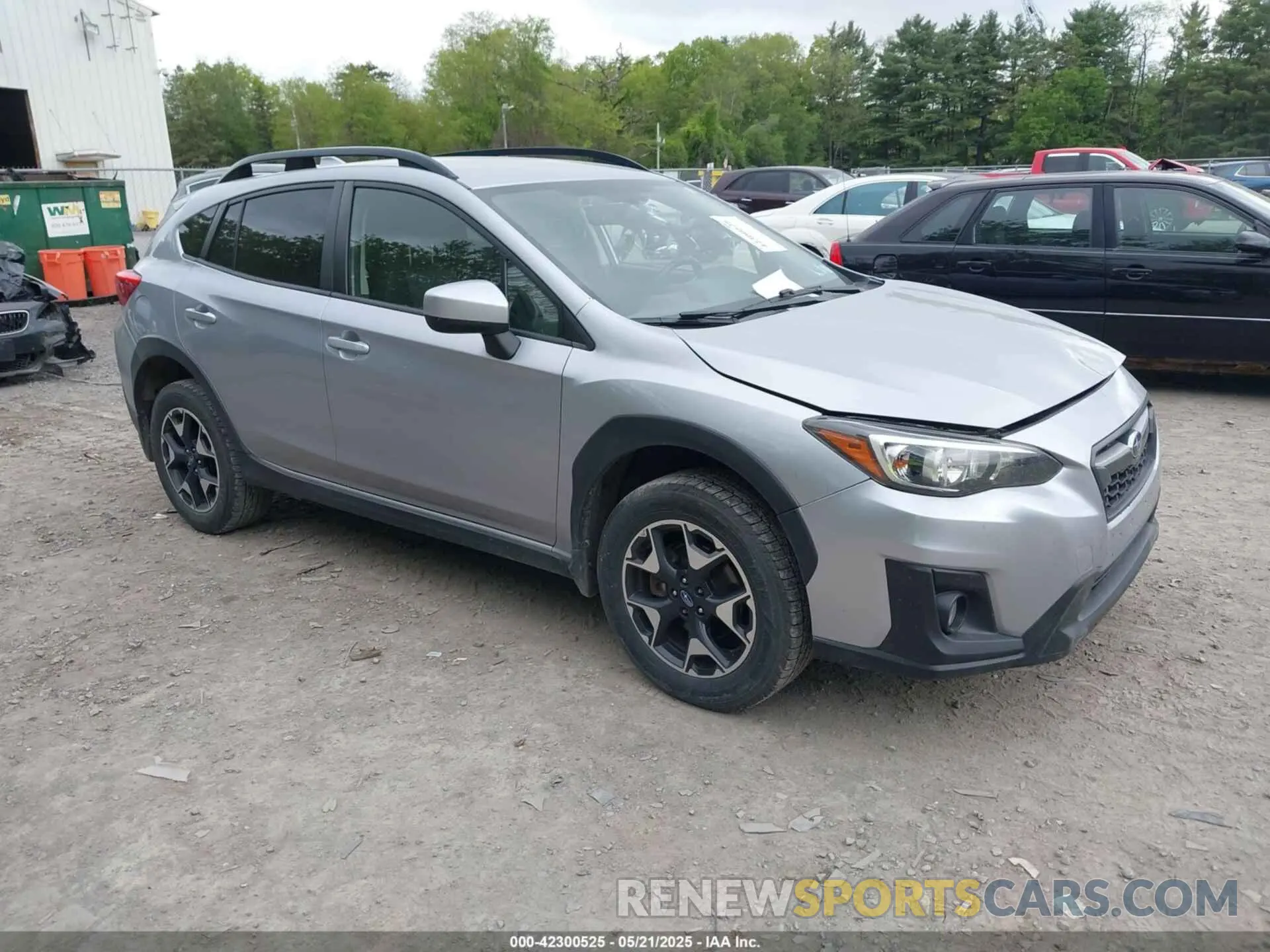1 Photograph of a damaged car JF2GTAEC8K8277077 SUBARU CROSSTREK 2019