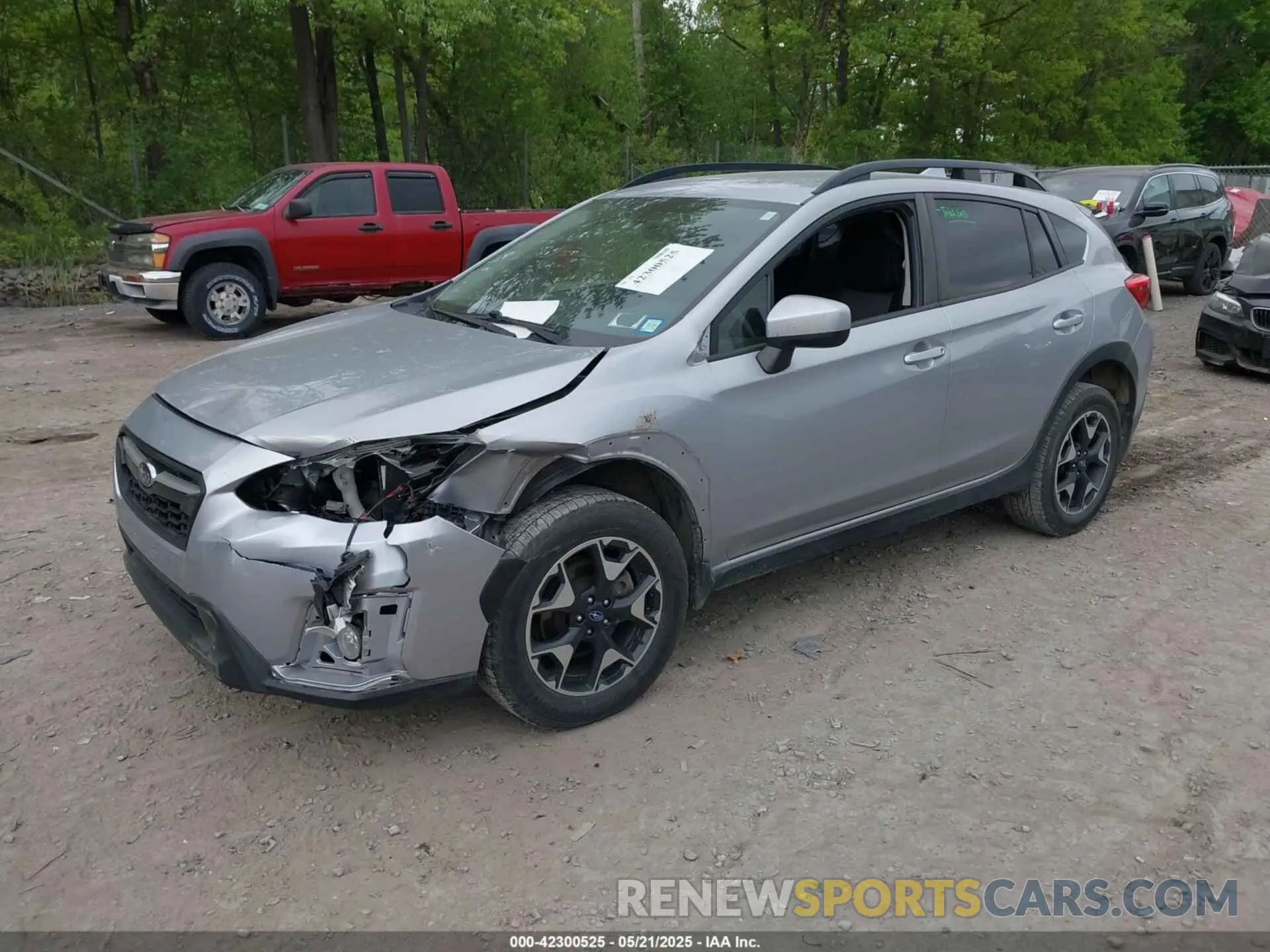 2 Photograph of a damaged car JF2GTAEC8K8277077 SUBARU CROSSTREK 2019