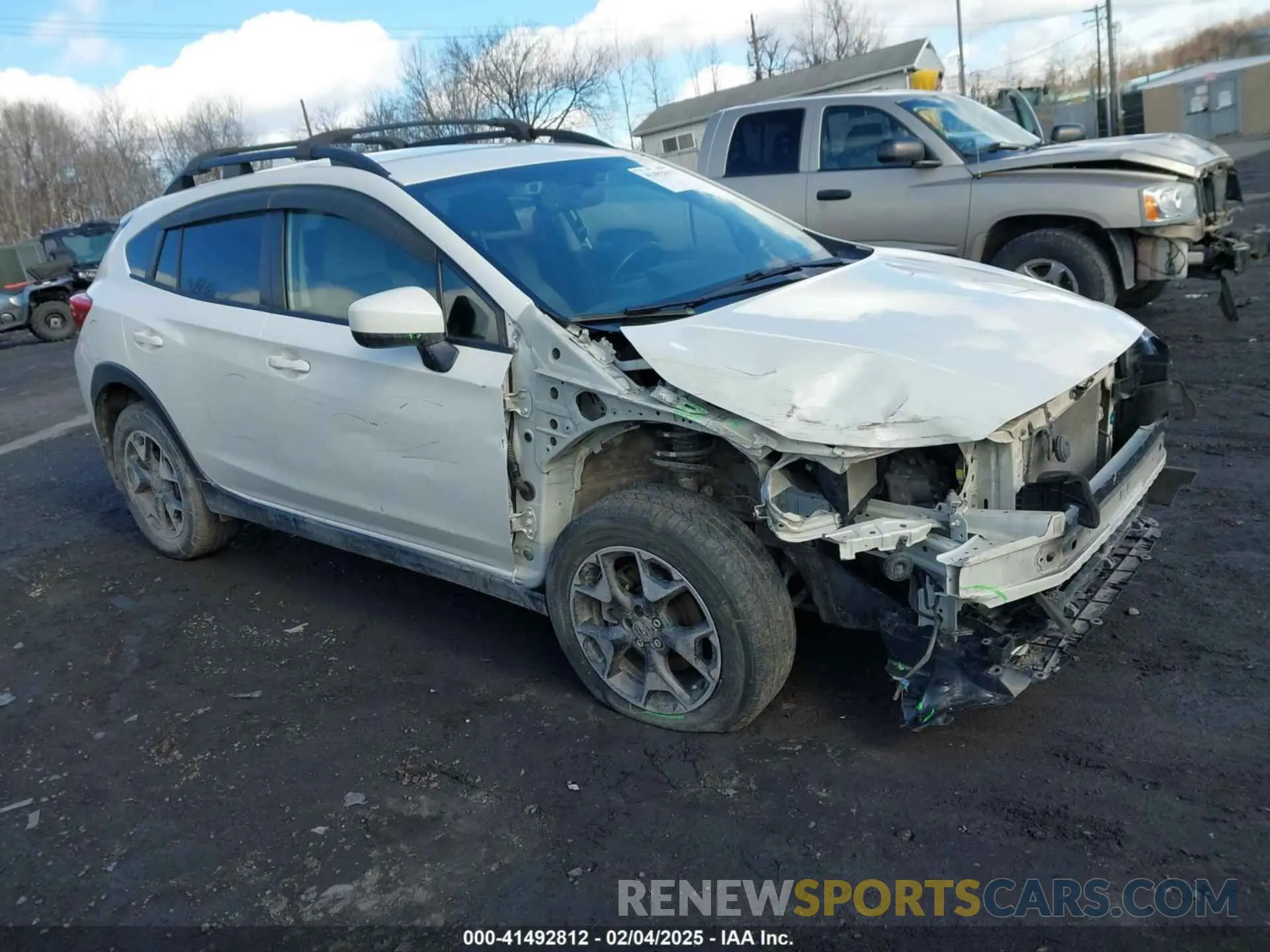 1 Photograph of a damaged car JF2GTAEC8K8312216 SUBARU CROSSTREK 2019