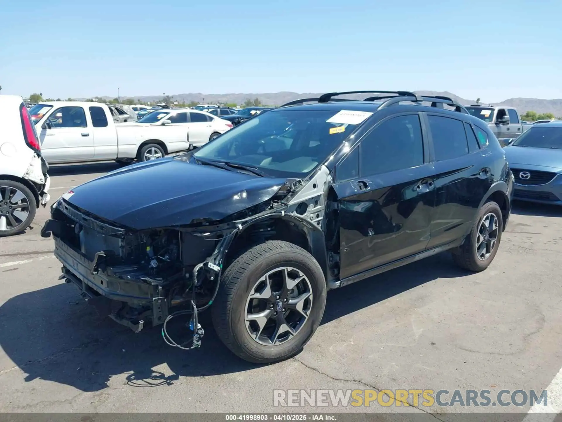 6 Photograph of a damaged car JF2GTAEC8KH251546 SUBARU CROSSTREK 2019
