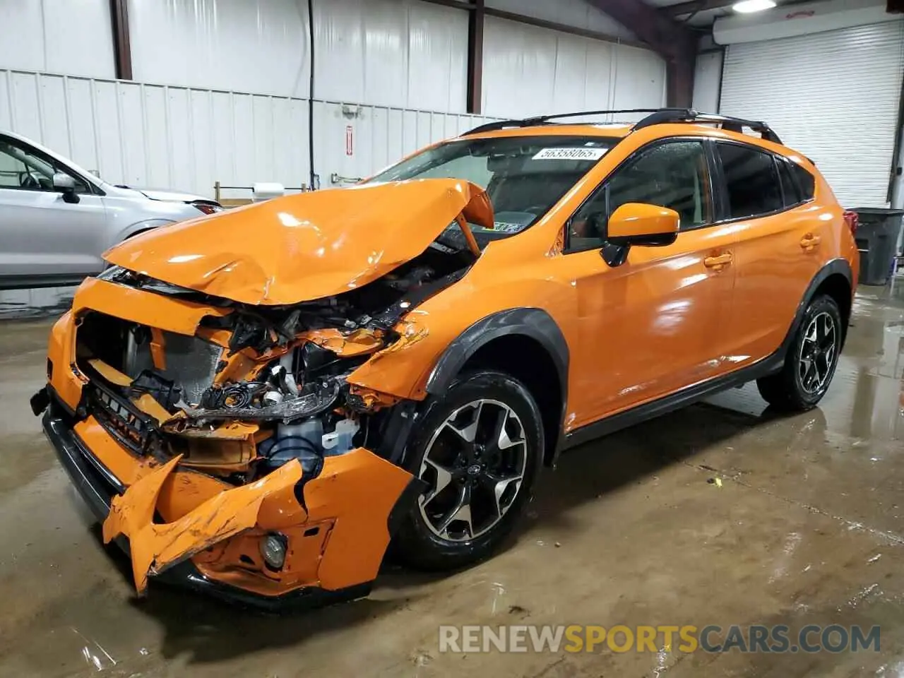 1 Photograph of a damaged car JF2GTAEC8KH298138 SUBARU CROSSTREK 2019