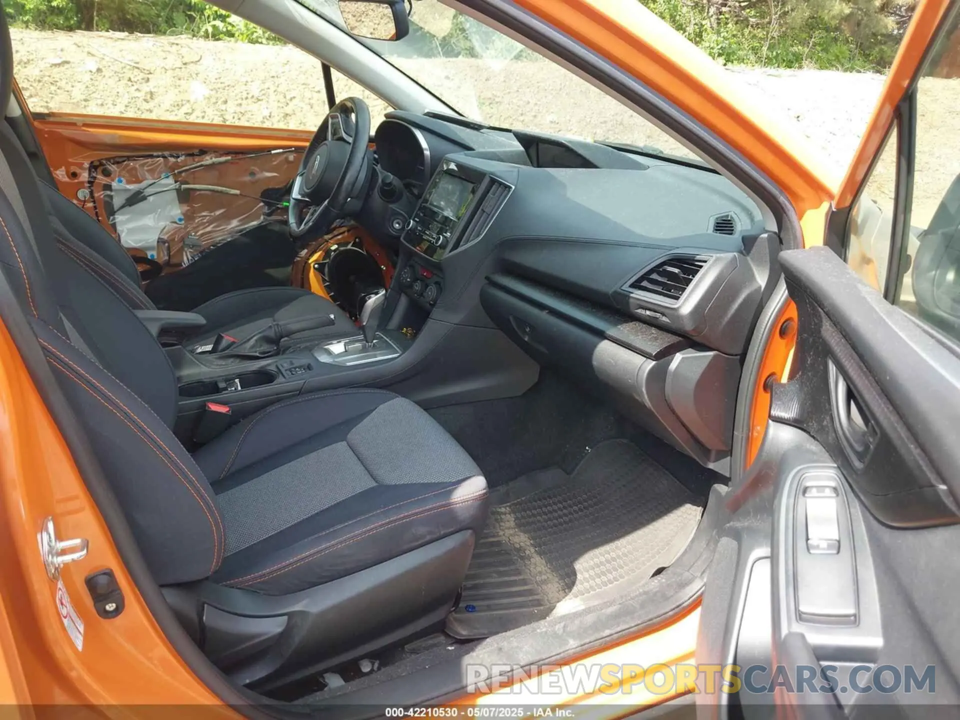 5 Photograph of a damaged car JF2GTAEC8KH308053 SUBARU CROSSTREK 2019