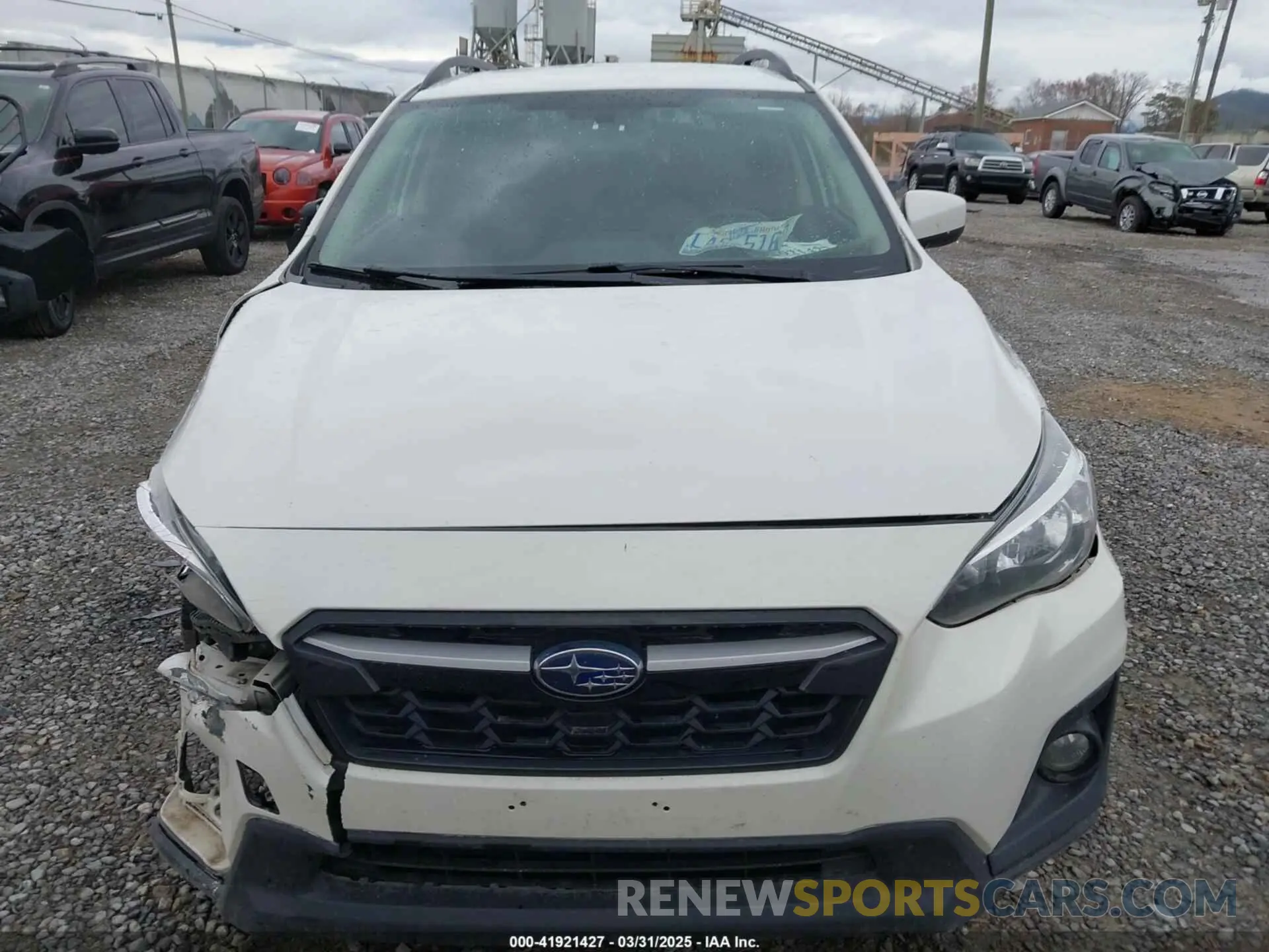 13 Photograph of a damaged car JF2GTAEC8KH317707 SUBARU CROSSTREK 2019