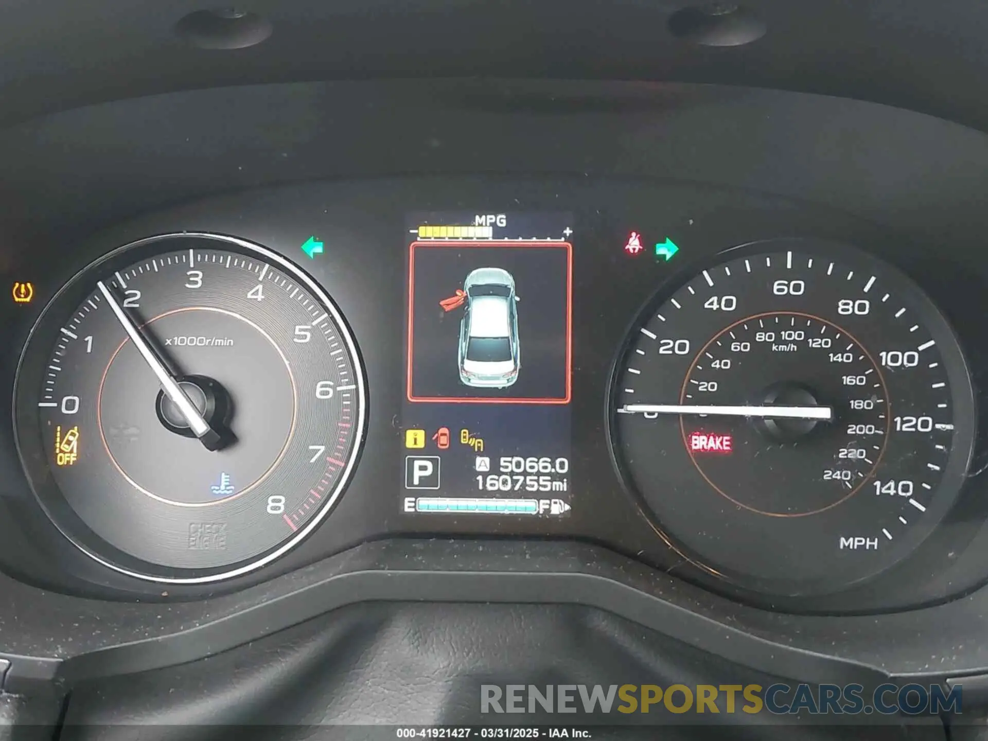 7 Photograph of a damaged car JF2GTAEC8KH317707 SUBARU CROSSTREK 2019