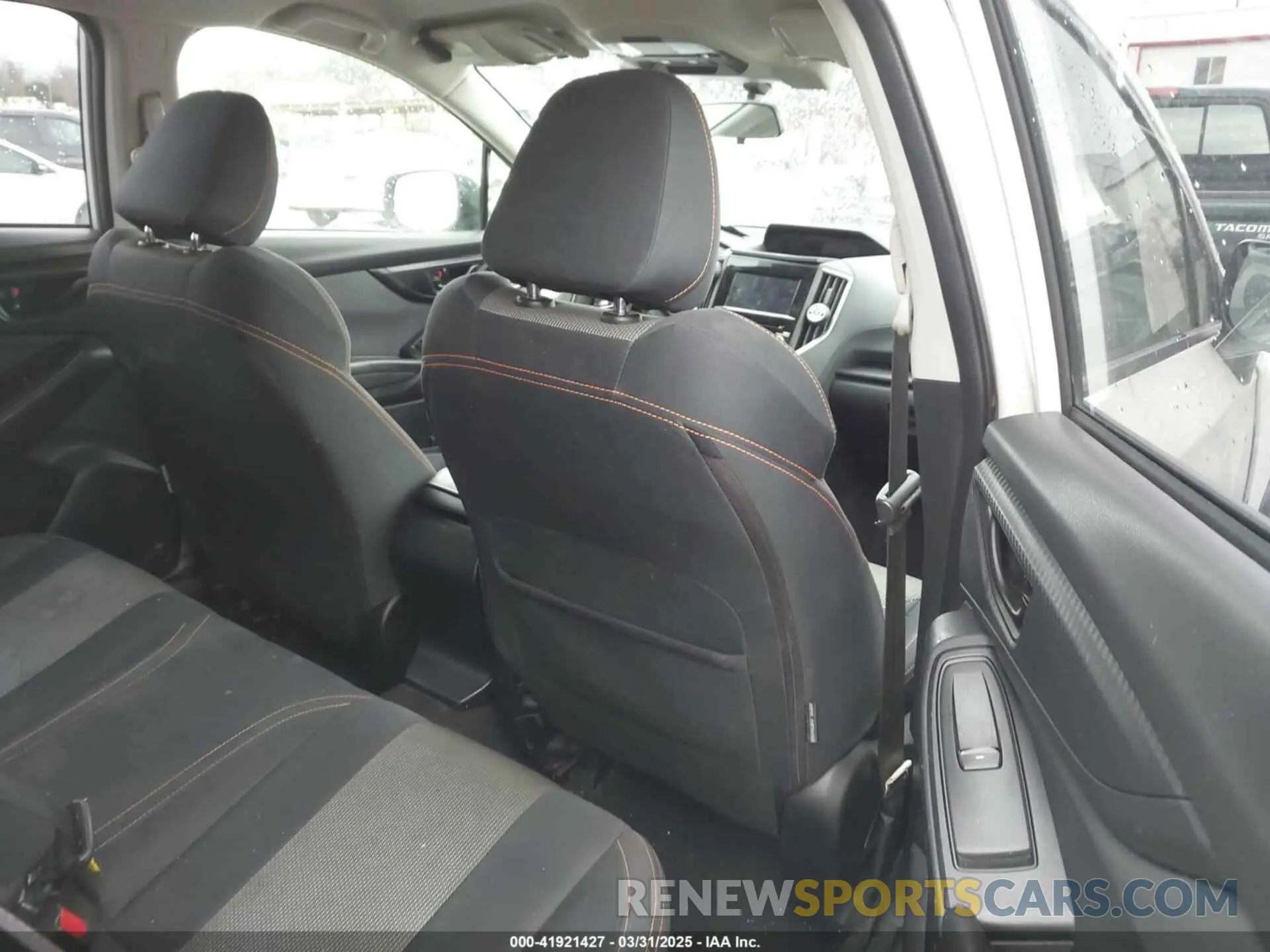 8 Photograph of a damaged car JF2GTAEC8KH317707 SUBARU CROSSTREK 2019