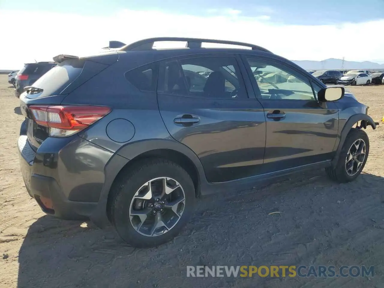3 Photograph of a damaged car JF2GTAEC8KH354739 SUBARU CROSSTREK 2019