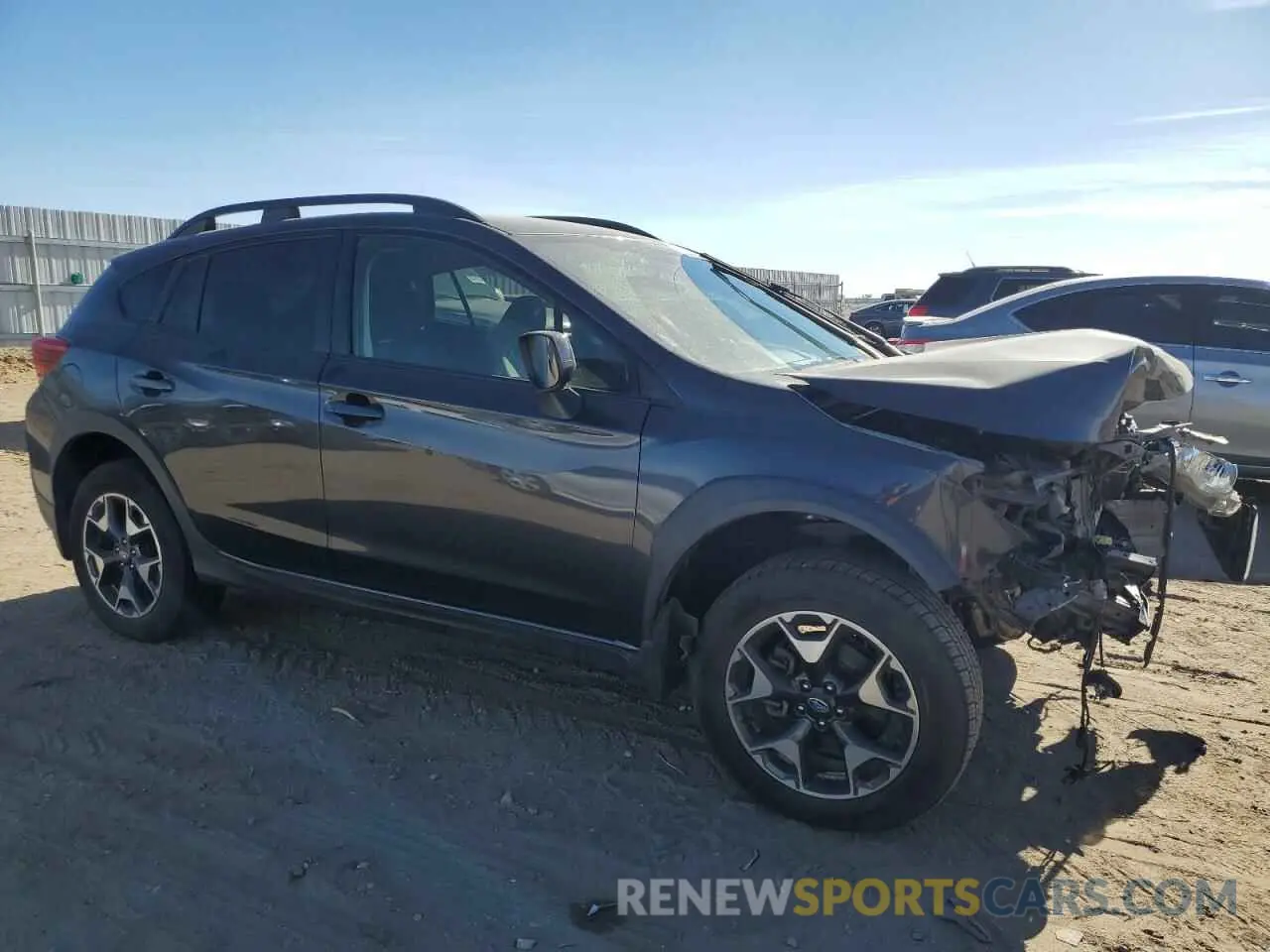 4 Photograph of a damaged car JF2GTAEC8KH354739 SUBARU CROSSTREK 2019