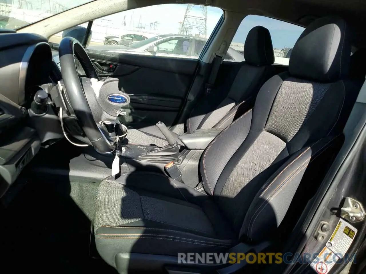 7 Photograph of a damaged car JF2GTAEC8KH354739 SUBARU CROSSTREK 2019