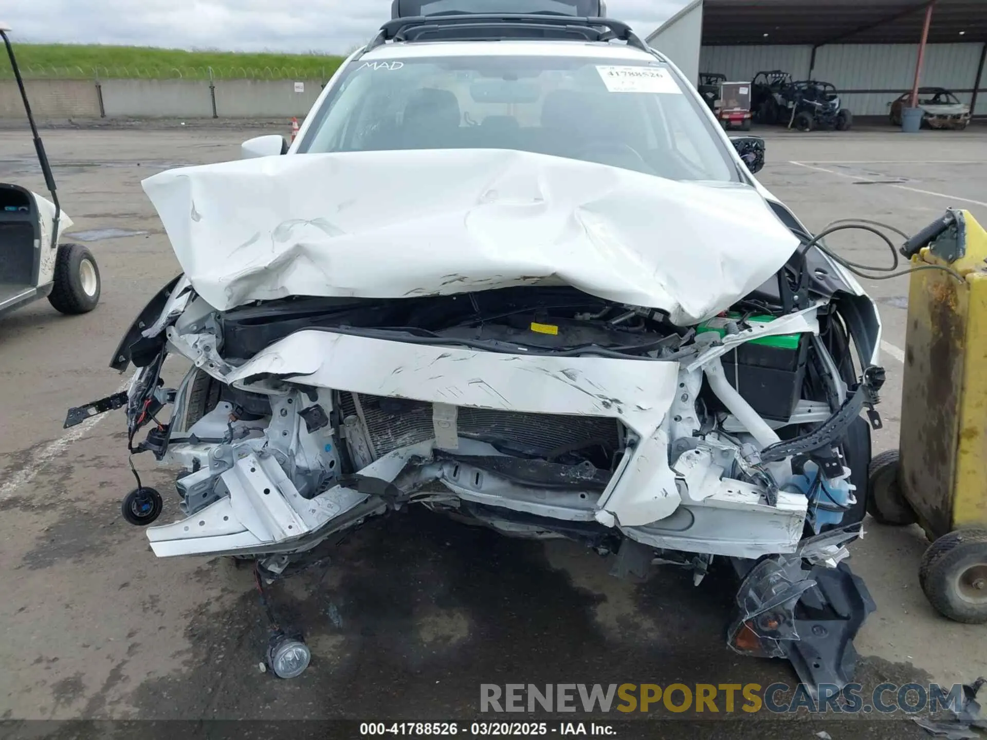 6 Photograph of a damaged car JF2GTAEC8KH397994 SUBARU CROSSTREK 2019
