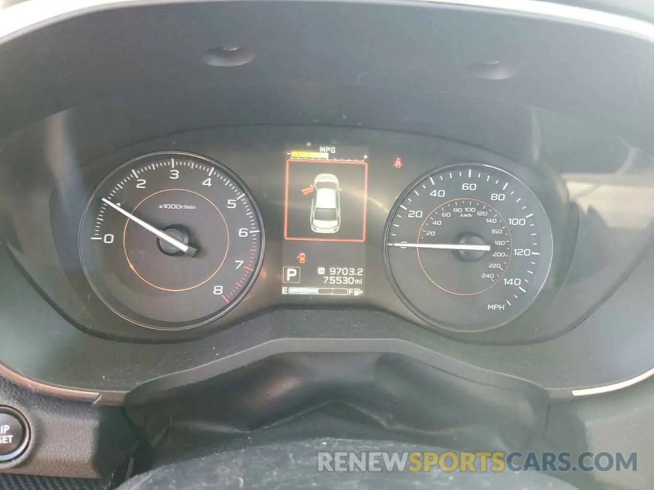 9 Photograph of a damaged car JF2GTAEC9K8216434 SUBARU CROSSTREK 2019