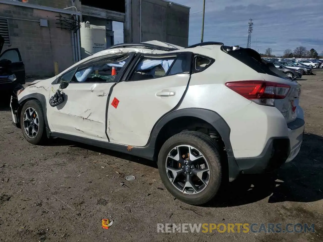 2 Photograph of a damaged car JF2GTAEC9K8225344 SUBARU CROSSTREK 2019