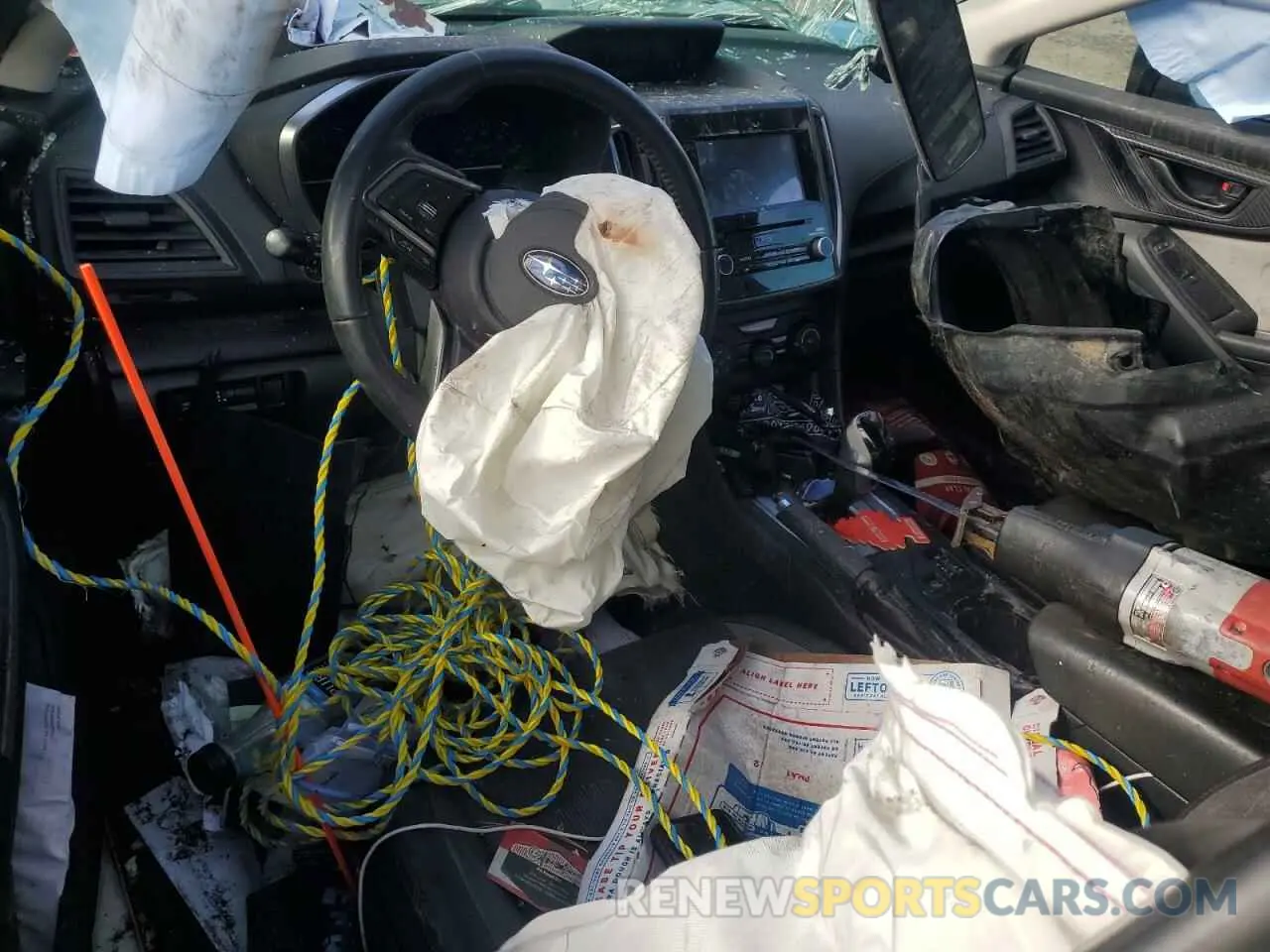 8 Photograph of a damaged car JF2GTAEC9K8225344 SUBARU CROSSTREK 2019