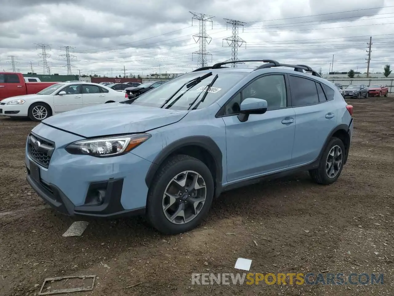 1 Photograph of a damaged car JF2GTAEC9KH289271 SUBARU CROSSTREK 2019